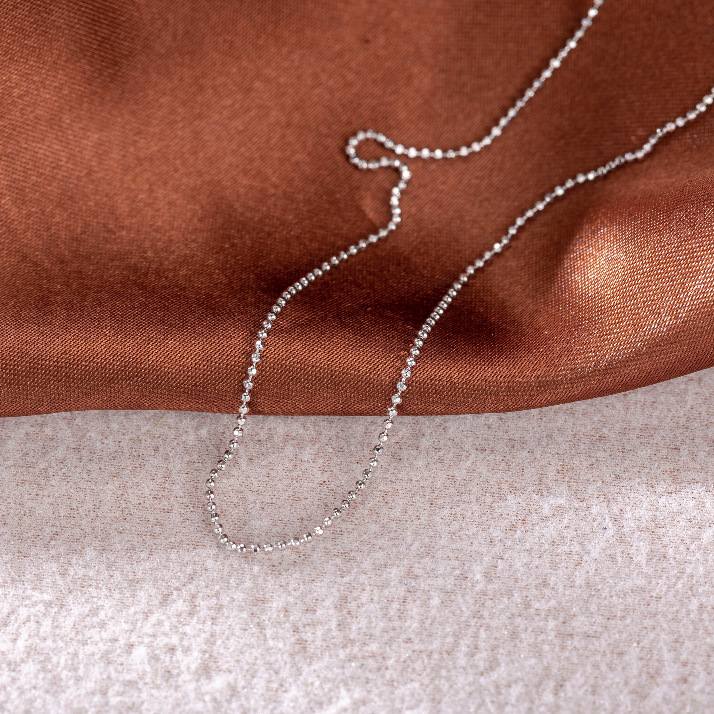 Firetti Silberkette »Schmuck Geschenk Silber 925 Armband Kette Fußkette Bauchkette Kugeln«, in verschiedenen Längen erhältlich