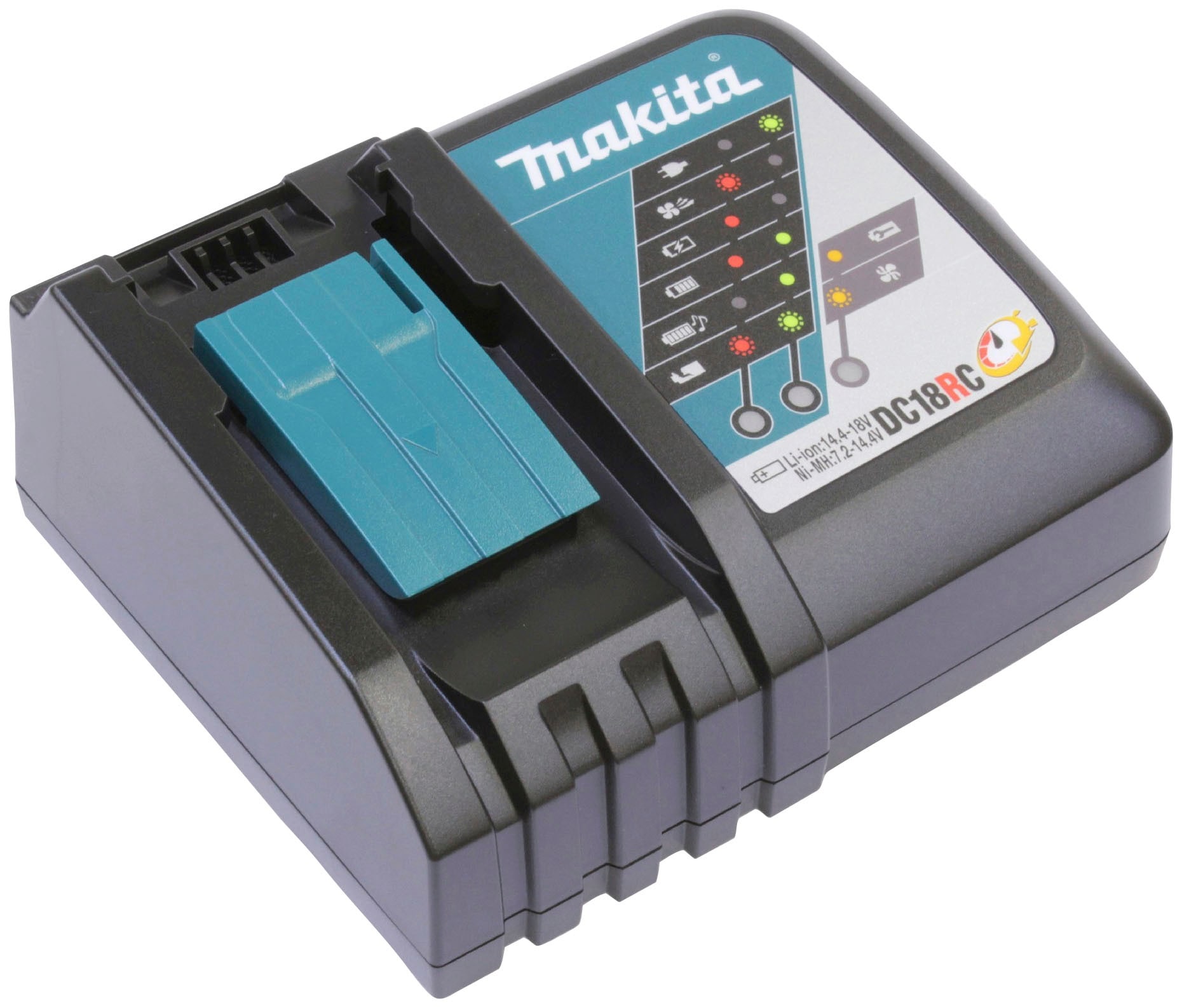 Makita Schnelllade-Gerät »630718-5«, für Akkus der LXT-Serie mit 14,4 V und 18 V