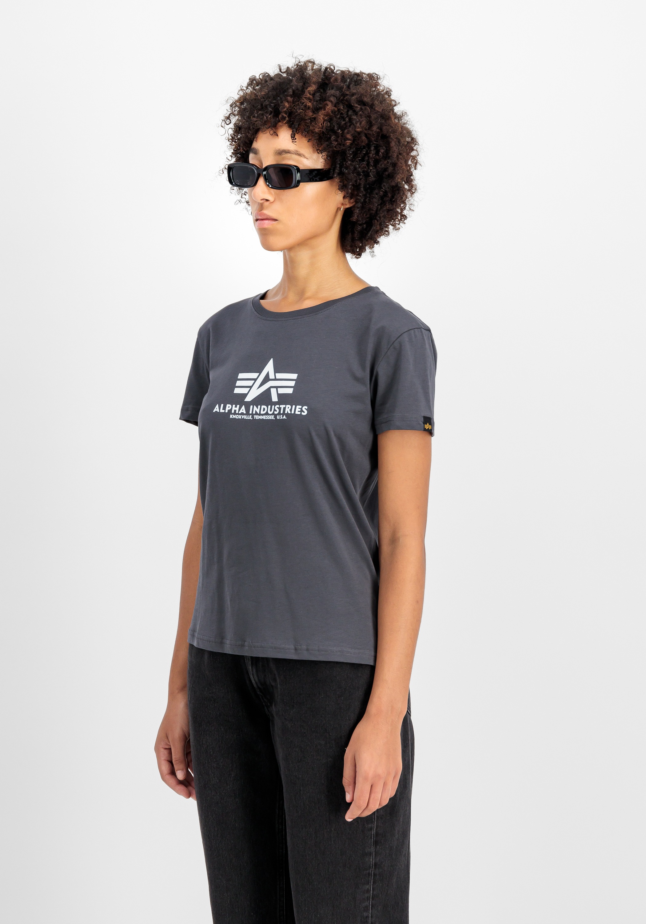 Alpha Industries T-Shirt »Alpha Industries Women - T-Shirts New Basic T-Shirt BL W«