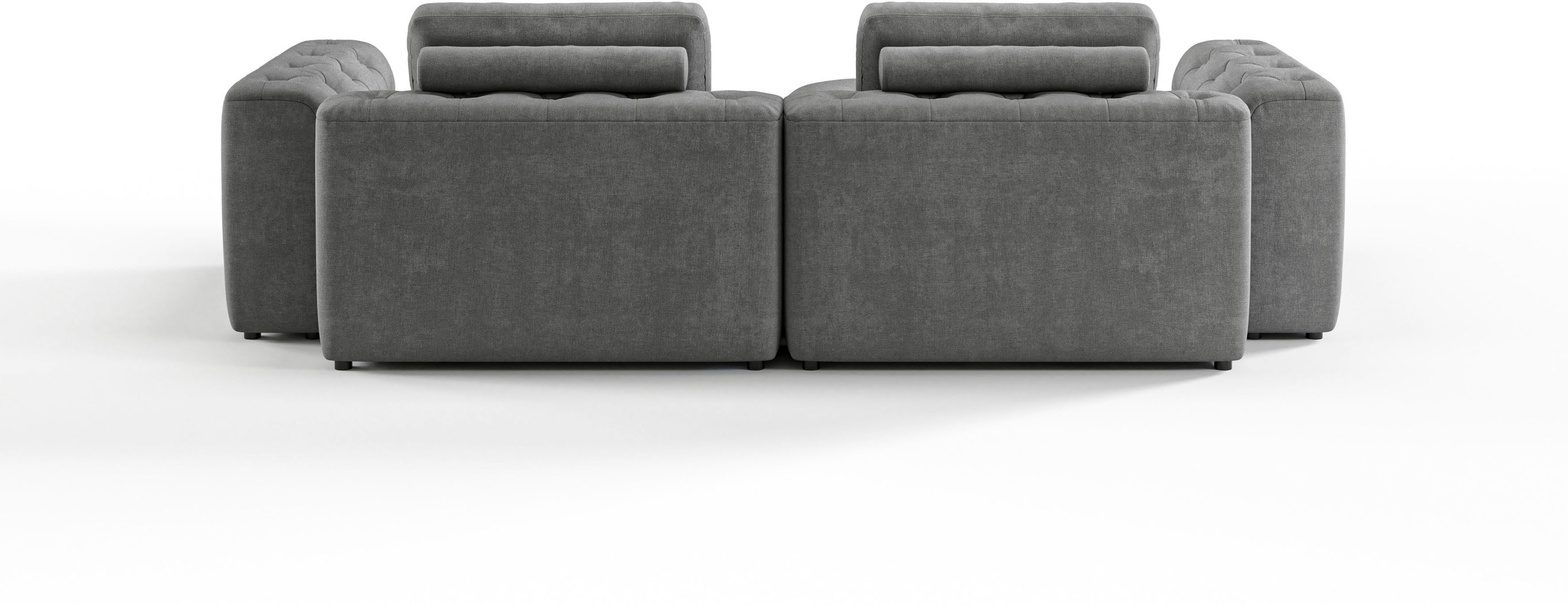 RAUM.ID Ecksofa »Cushid L-Form«, Modulset, bestehend aus 3 Teilen