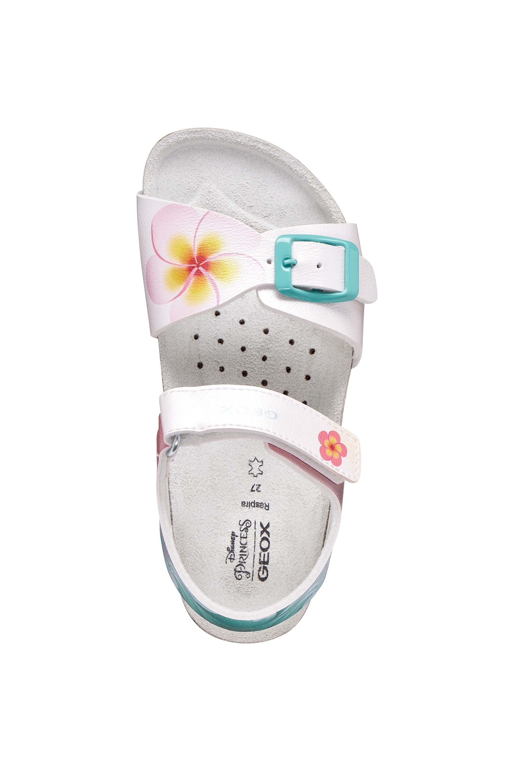 Geox Sandale »J ADRIEL GIRL«  Sommerschuh mit Disney-Motiv, Größenschablone zum Download