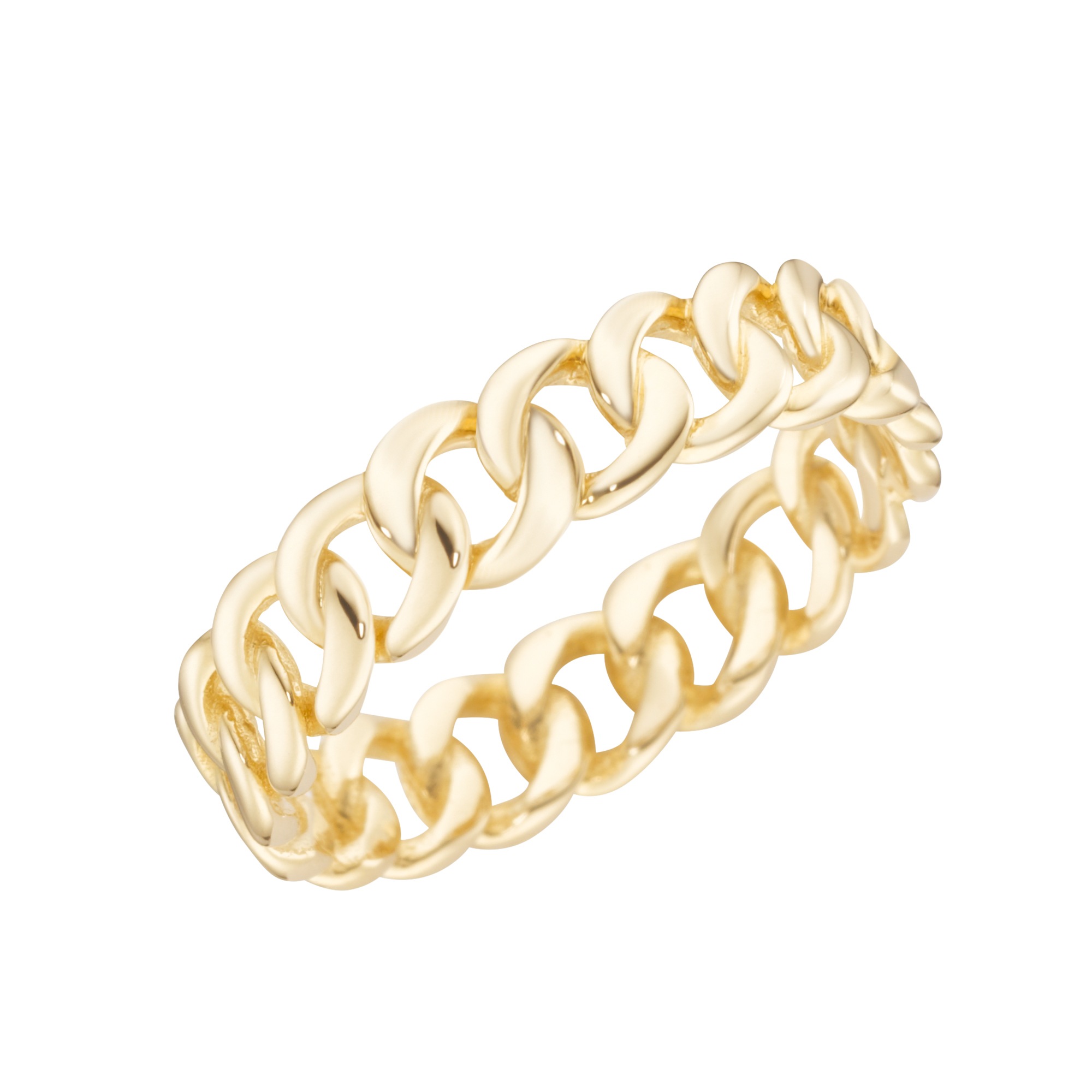 Goldring »Ring mit Panzerketten-Design, Gold 375«