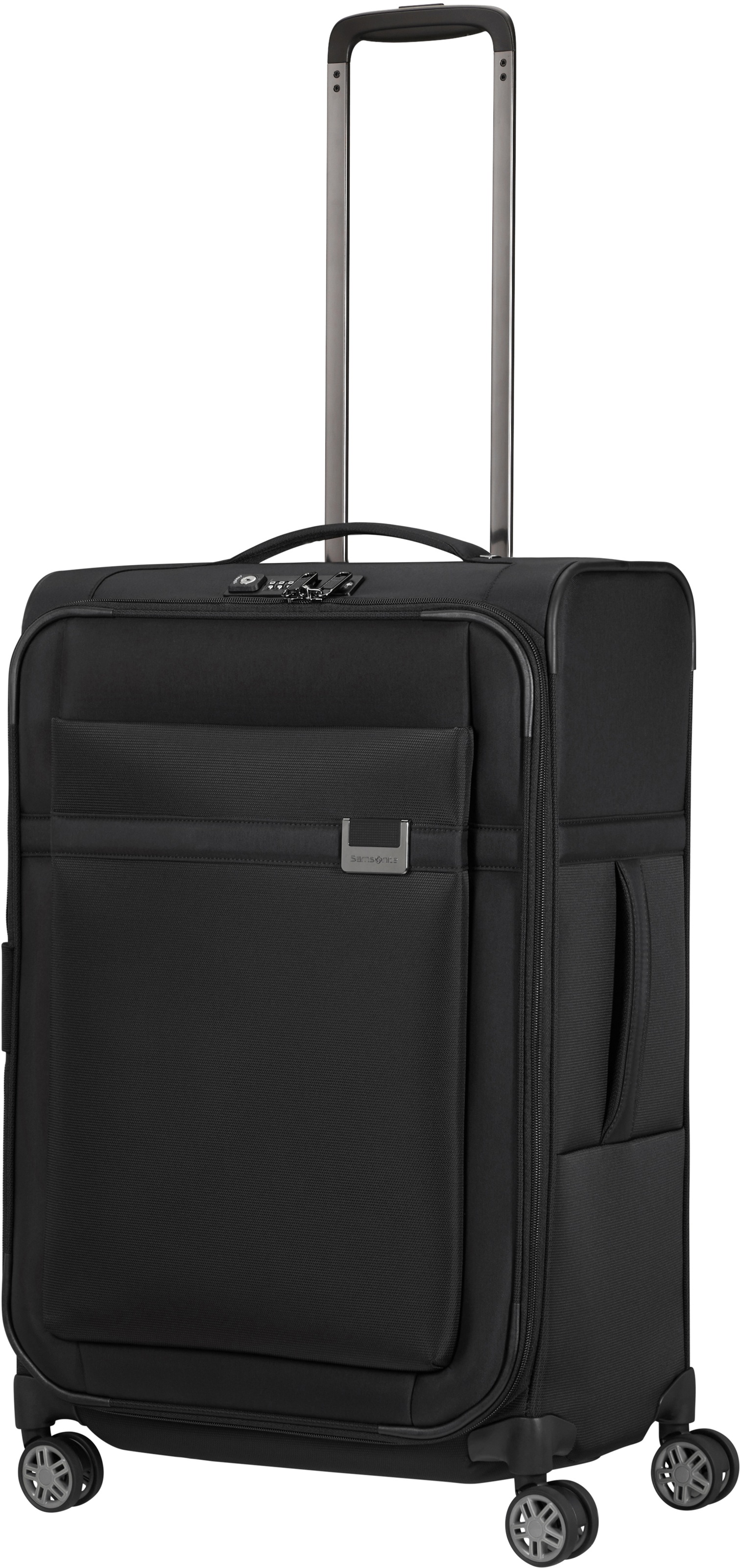 Samsonite Weichgepäck-Trolley »AIREA, verschiedene Größen und Farben«, 4 Rollen, Weichschalen-Koffer Reisekoffer mit Volumenerweiterung bei M/L