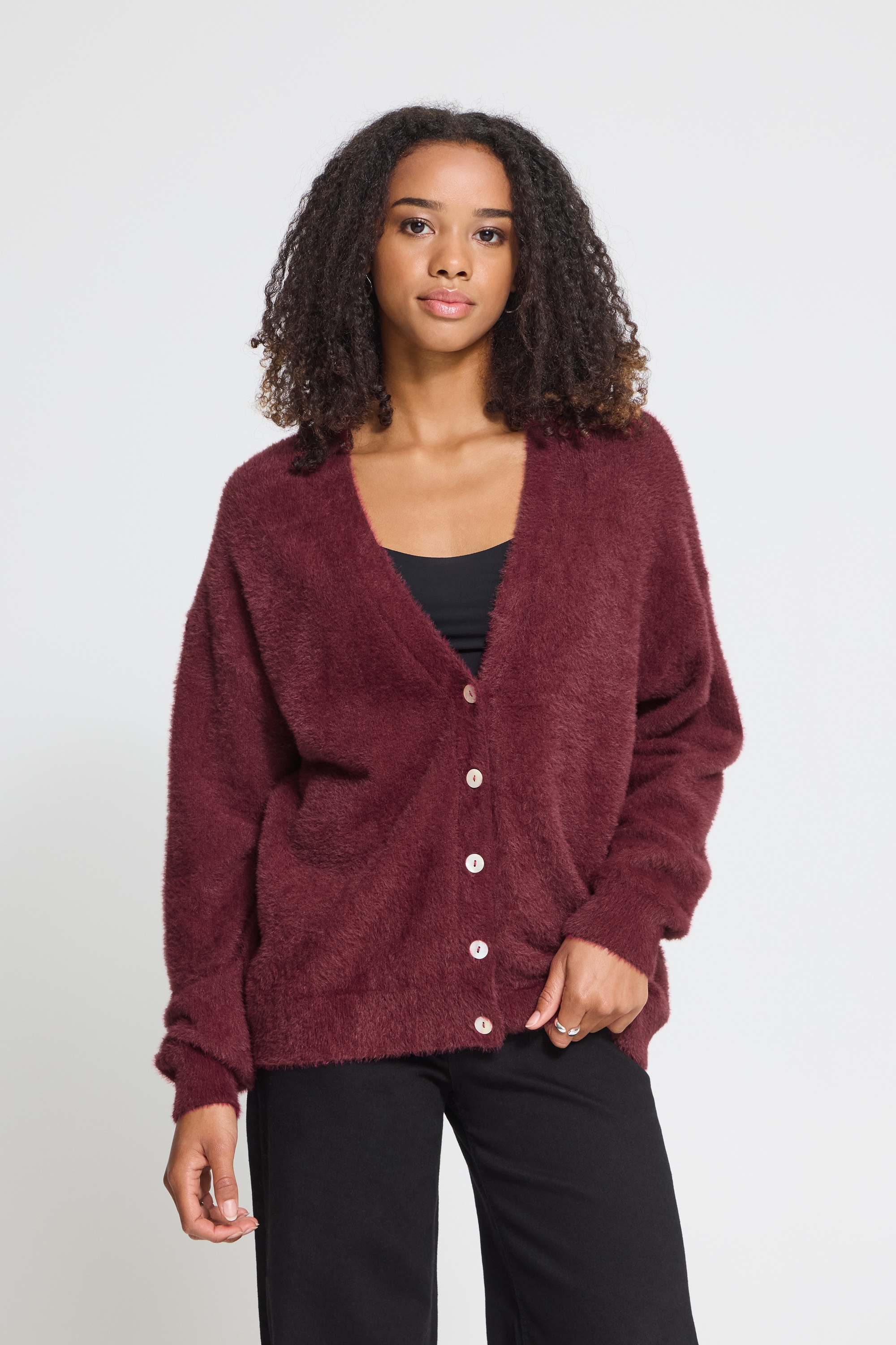 Ichi Strickjacke »Damen Langarm IHBRULA«