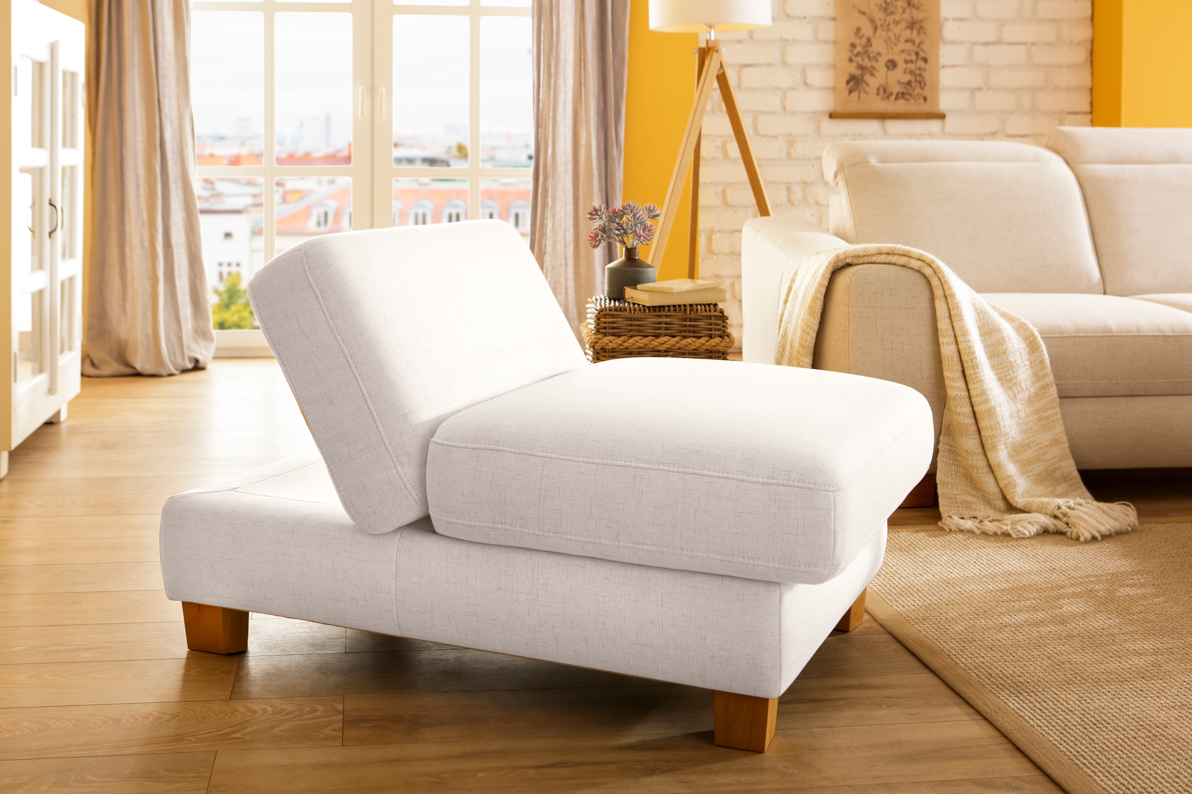 Home affaire Polsterhocker »Dundee« mit  Klappfunktion - wie ein Sessel nutzbar