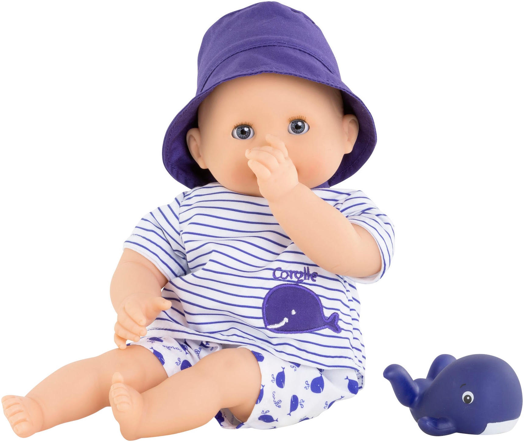 Corolle® Babypuppe »Badejunge Marin«, mit Vanilleduft
