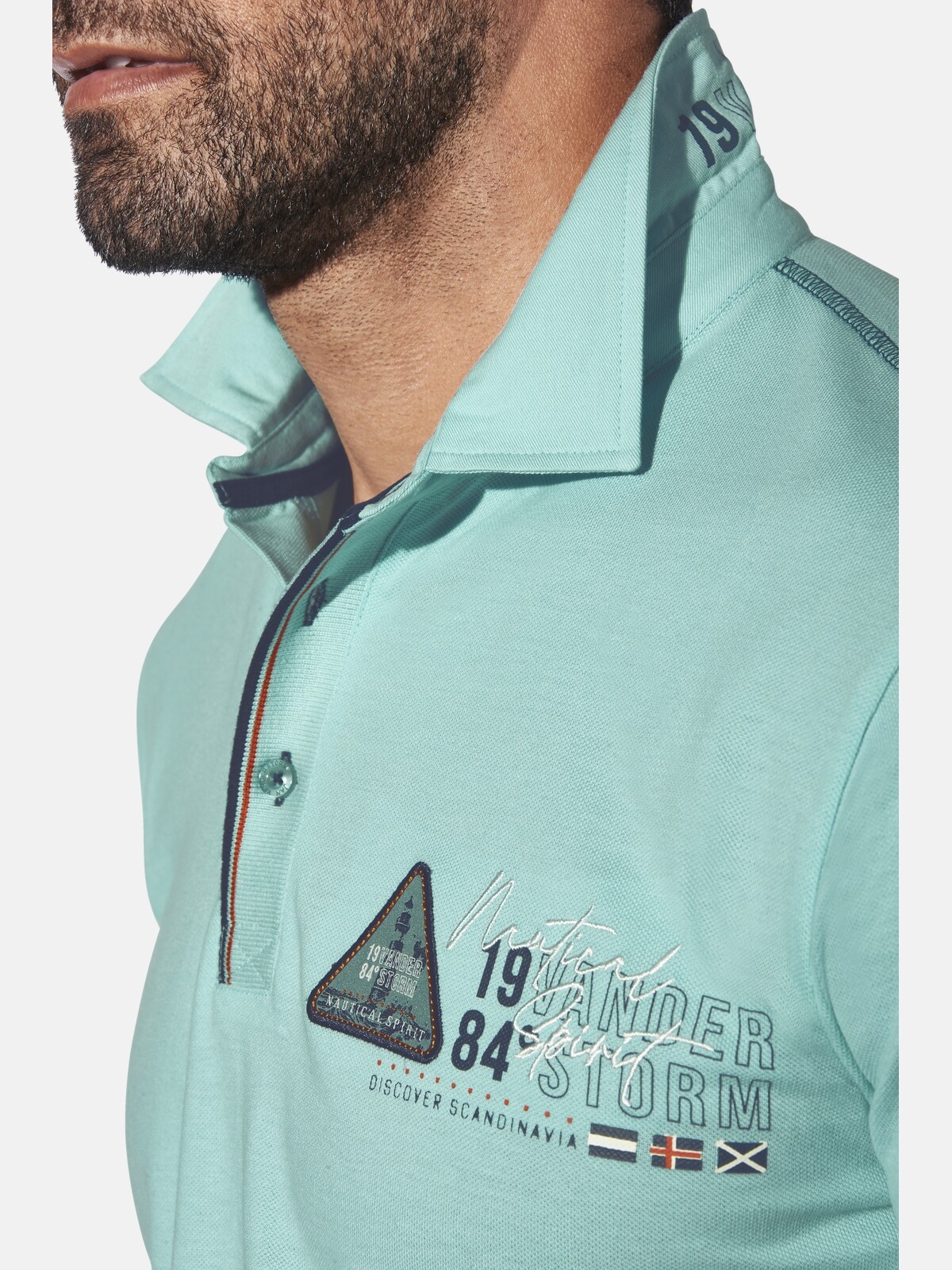 Jan Vanderstorm Poloshirt »Poloshirt KNUTLAND«