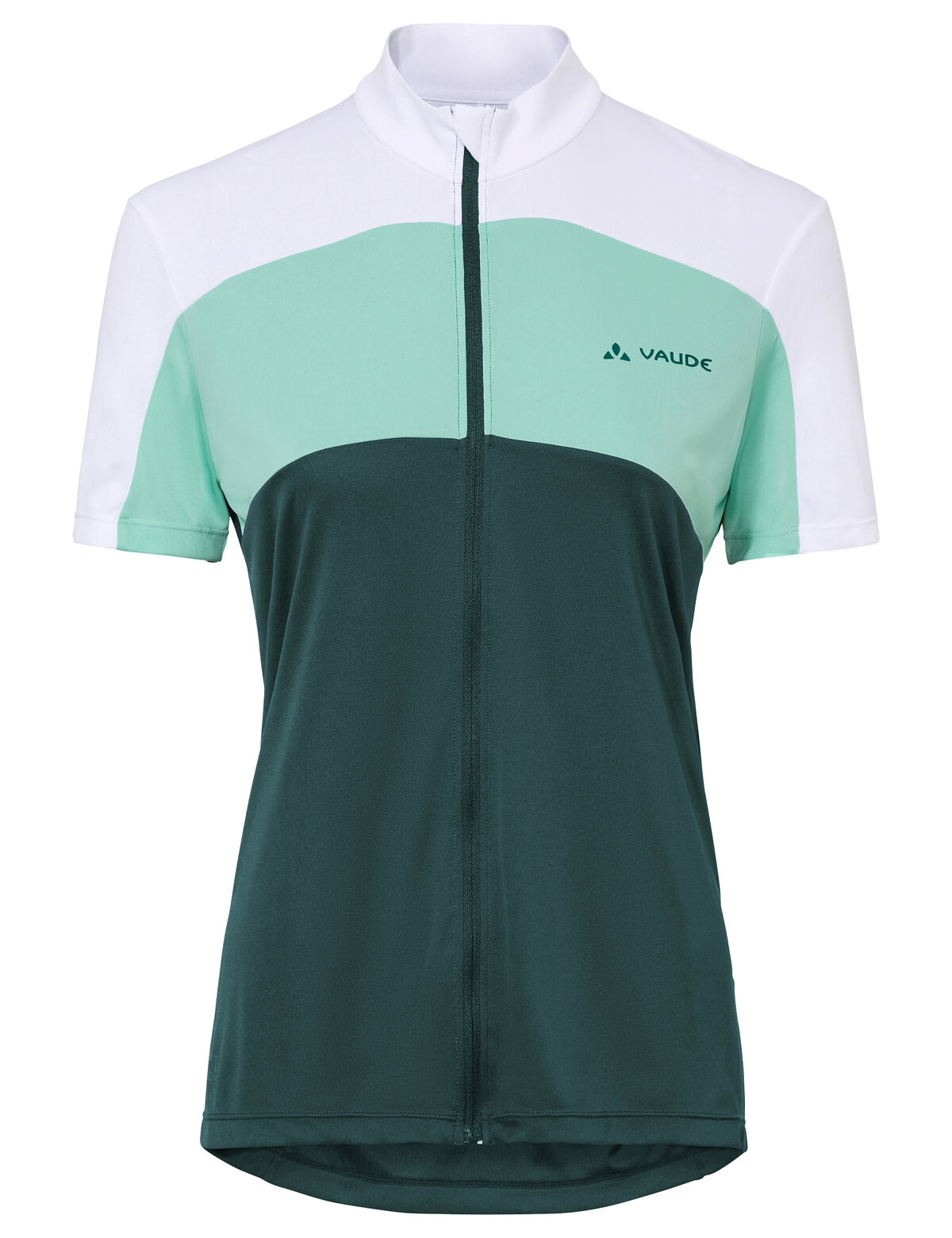 VAUDE Radtrikot »WOMEN'S MATERA FZ TRICOT« für Radsport, mit zwei Rückentaschen, mit Stehkragen, atmungsaktiv