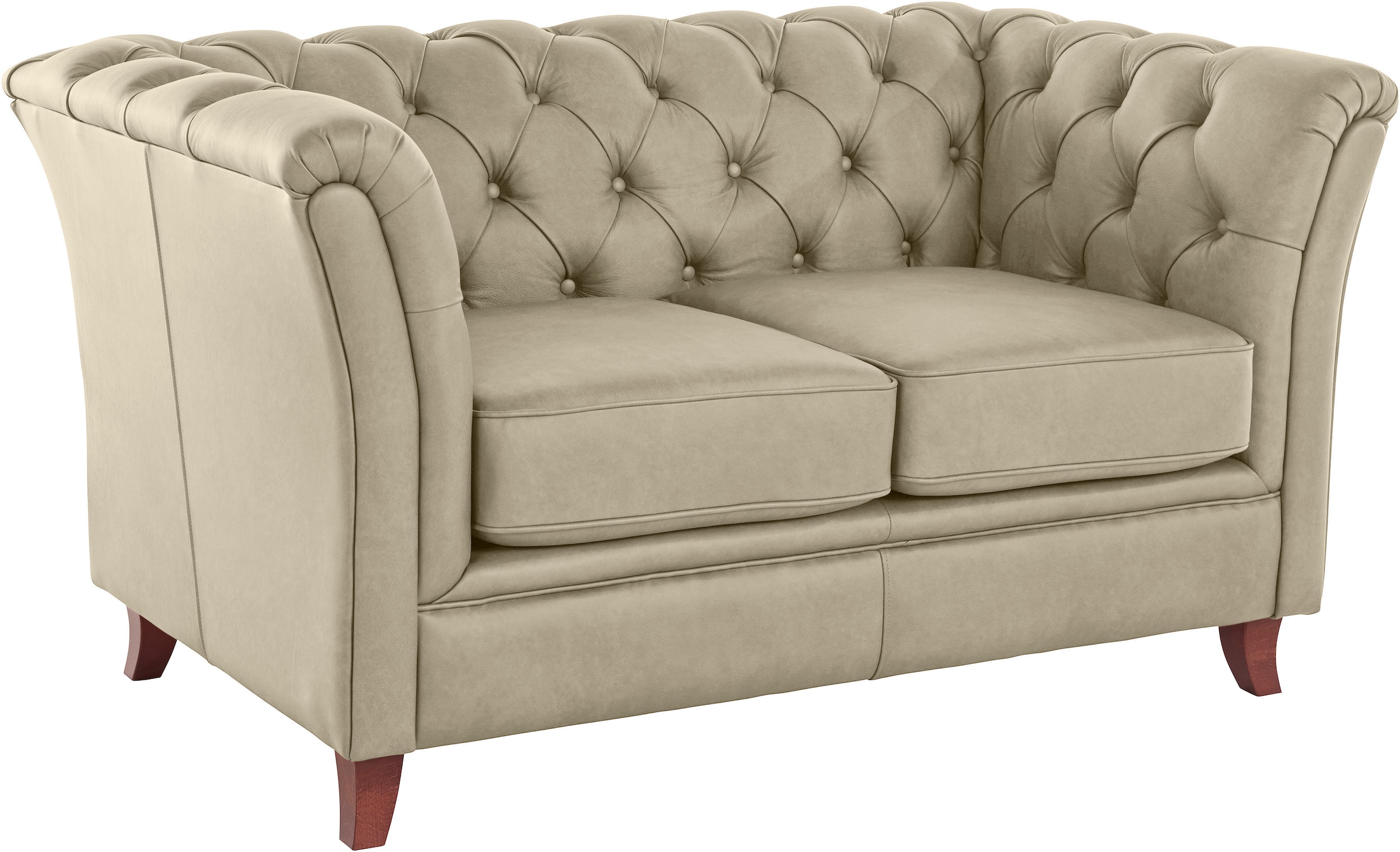 Home affaire Chesterfield-Sofa »Reims«, mit echter Chesterfield-Knopfheftung, hochwertige Verarbeitung