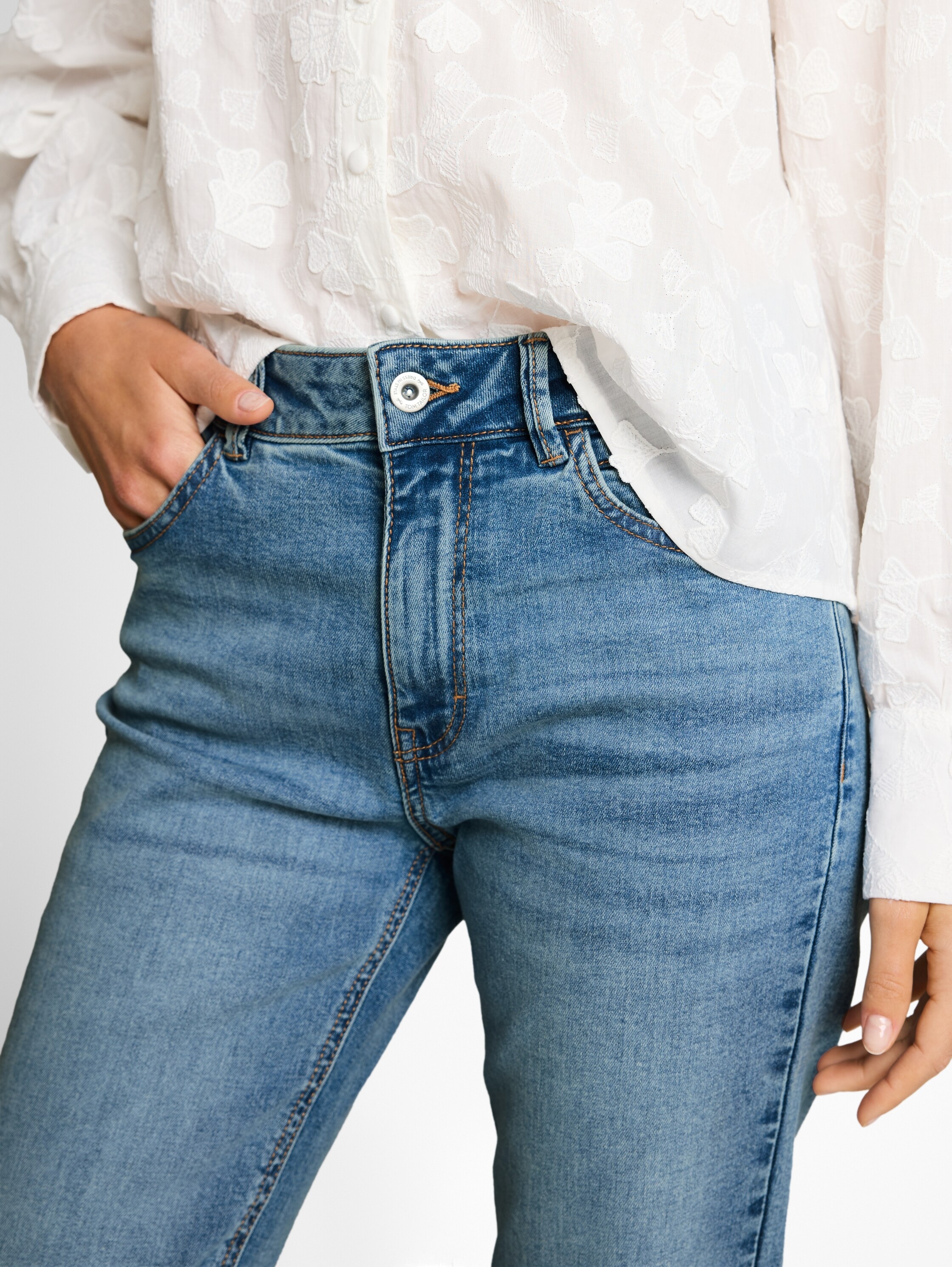 TOM TAILOR Schlagjeans »STELLA Bootcut« mit Schlag und Stretch