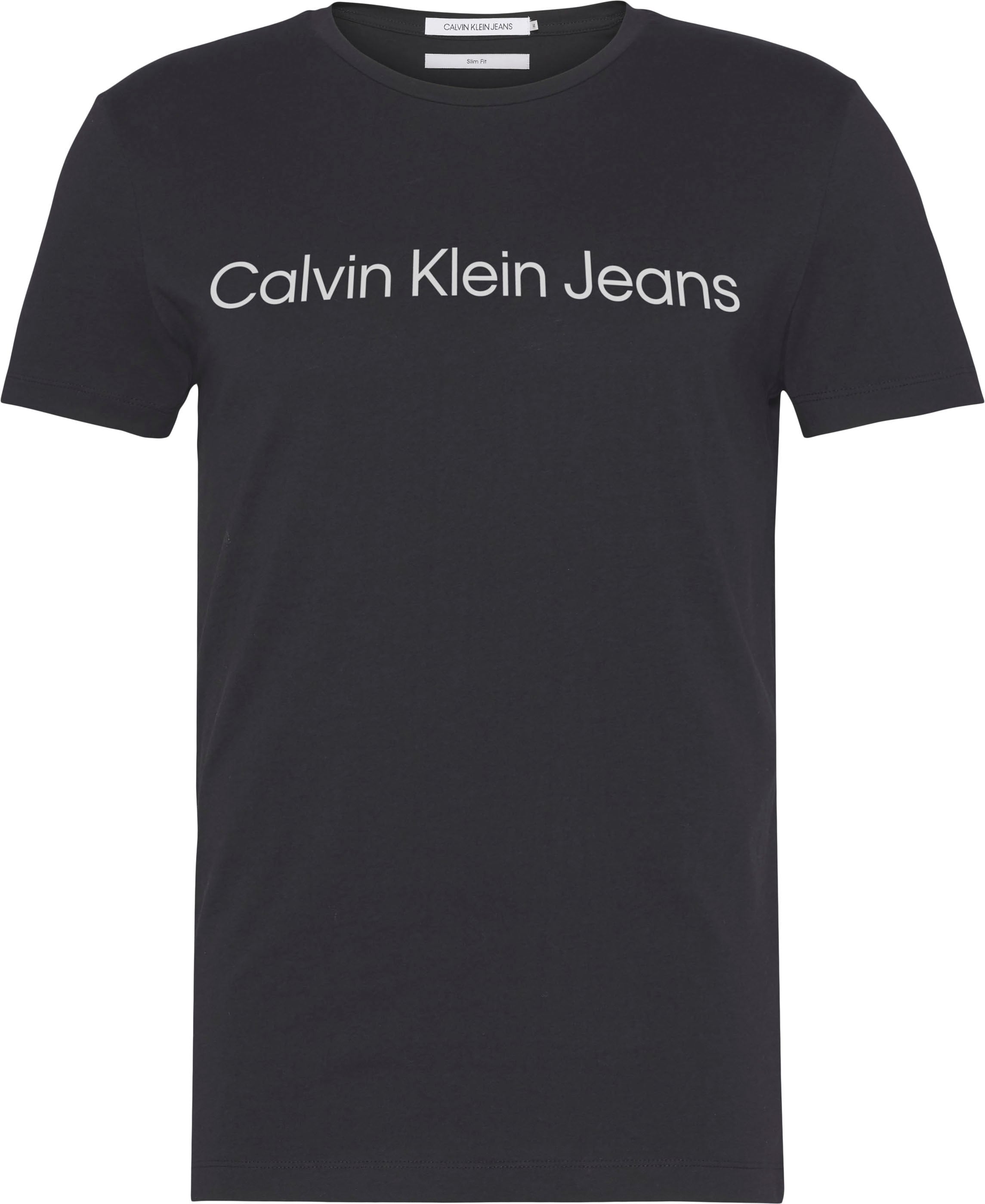 Calvin Klein Jeans T-Shirt »CORE INSTITUTIONAL LOGO SLIM TEE«, mit logo-Schriftzug