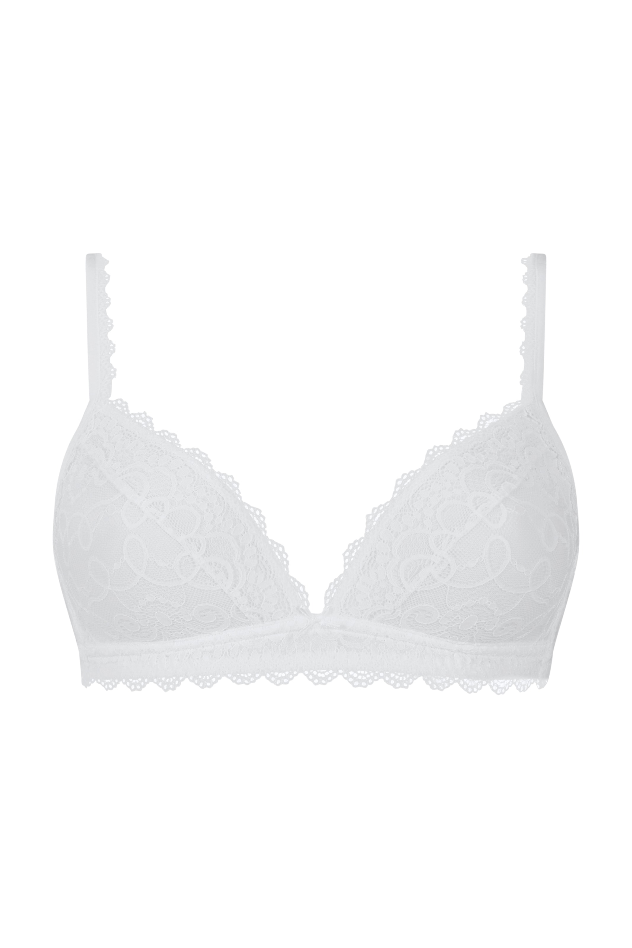 Mey Bügelloser BH »Amorous« mit grafischer Spitze, feminin, Zierträger