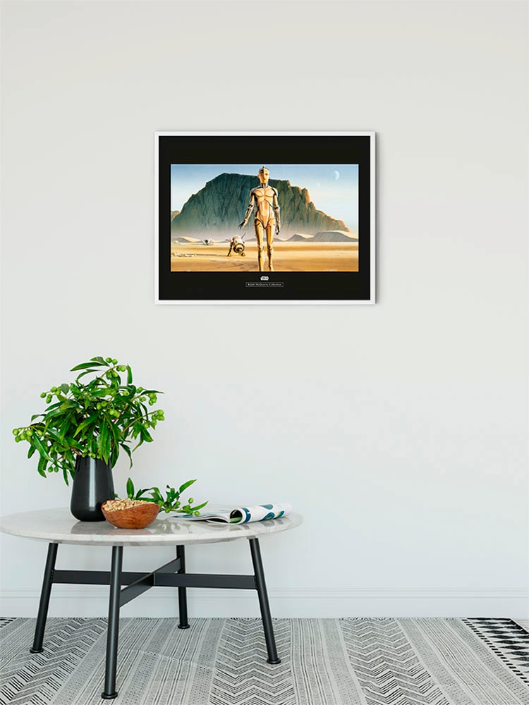 Komar Bild »Star Wars Classic RMQ Droids« Star Wars 1 Stk. tlg. Wandbild zur Dekoration im Kinderzimmer - ohne Rahmen
