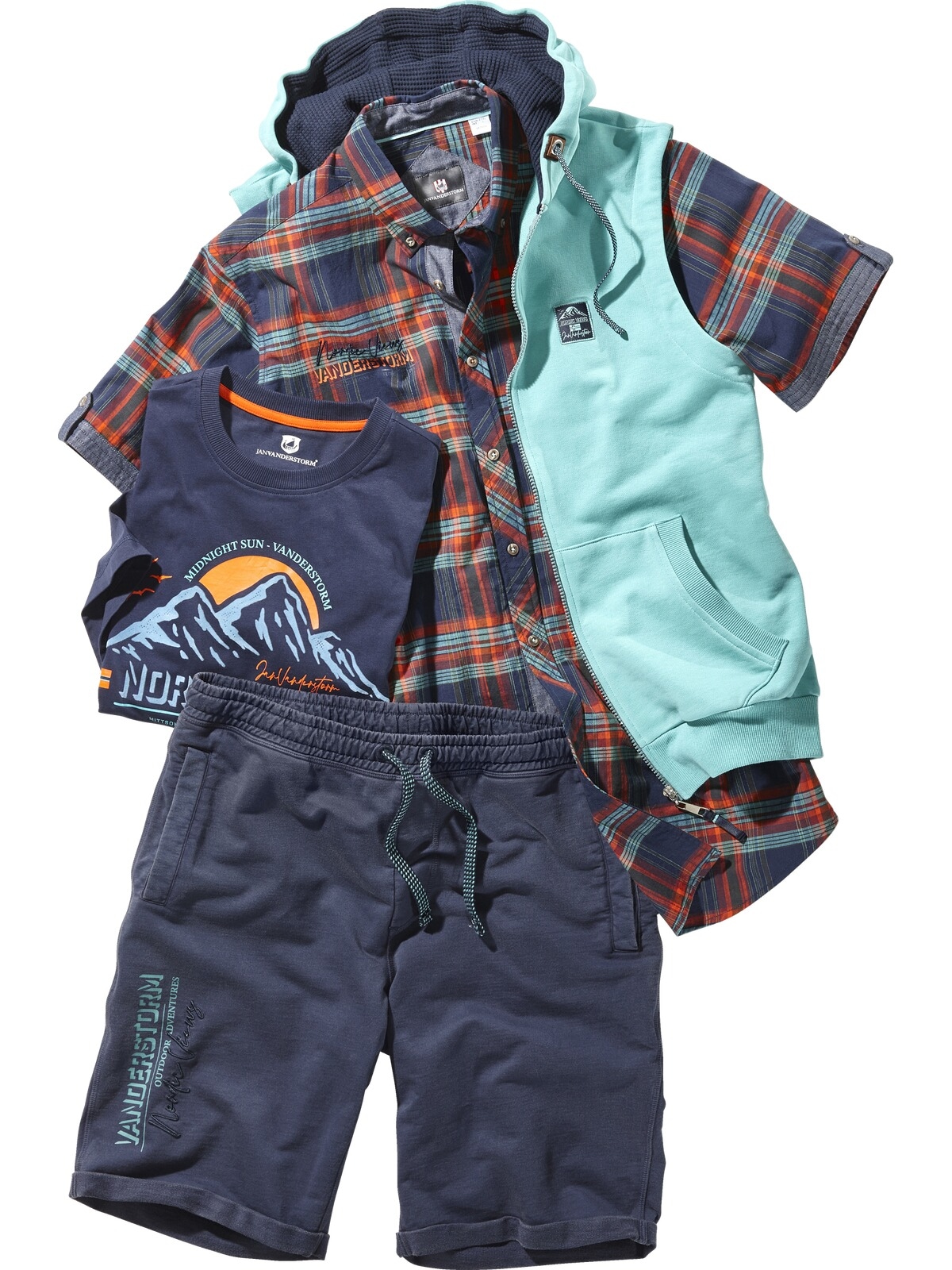 Jan Vanderstorm Sweatbermudas »Sweatbermuda ANDERTAN«