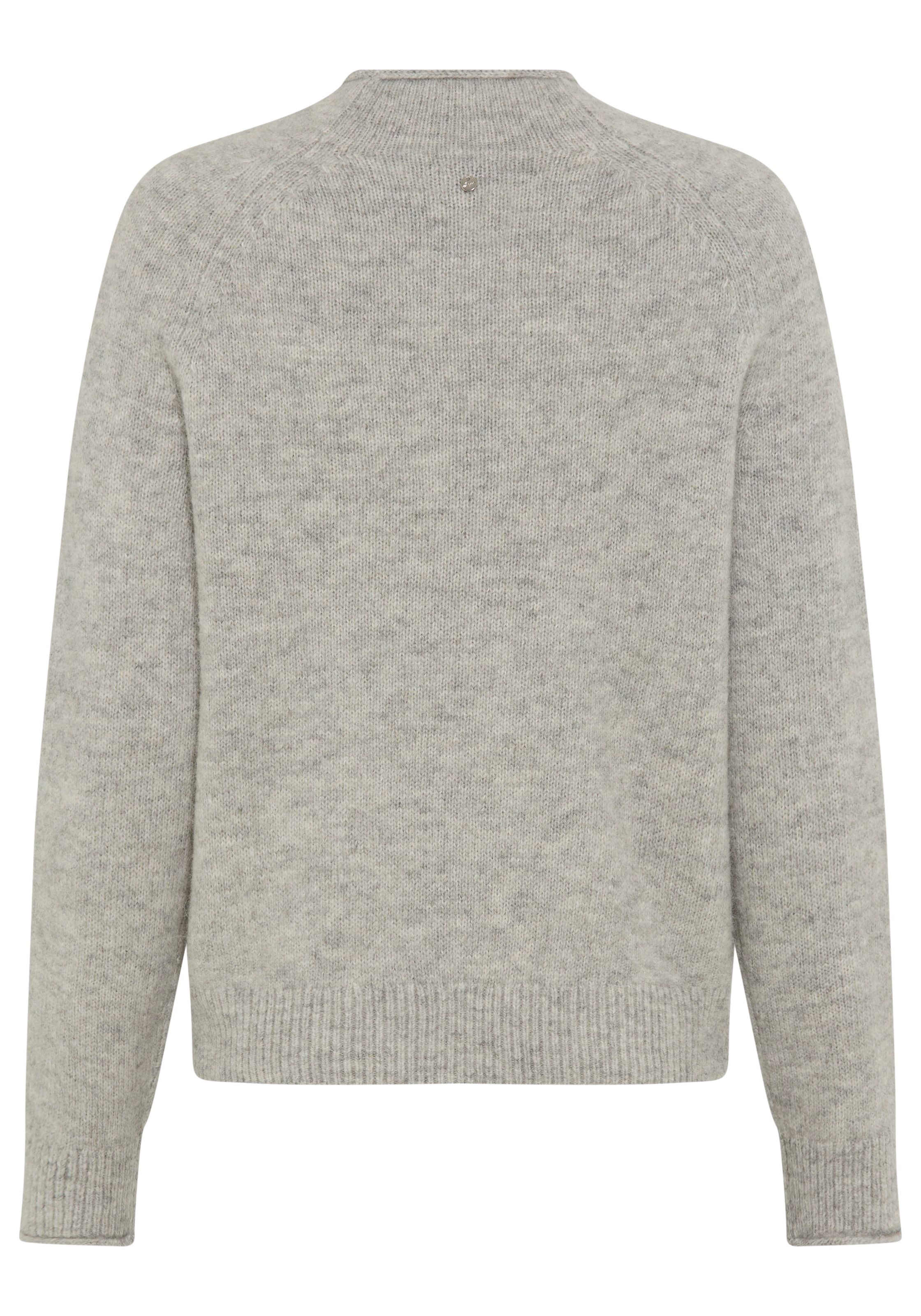 BOSS ORANGE Strickpullover »Fesperanasy Premium Damenmode«, Stehkragen mit Rollkante