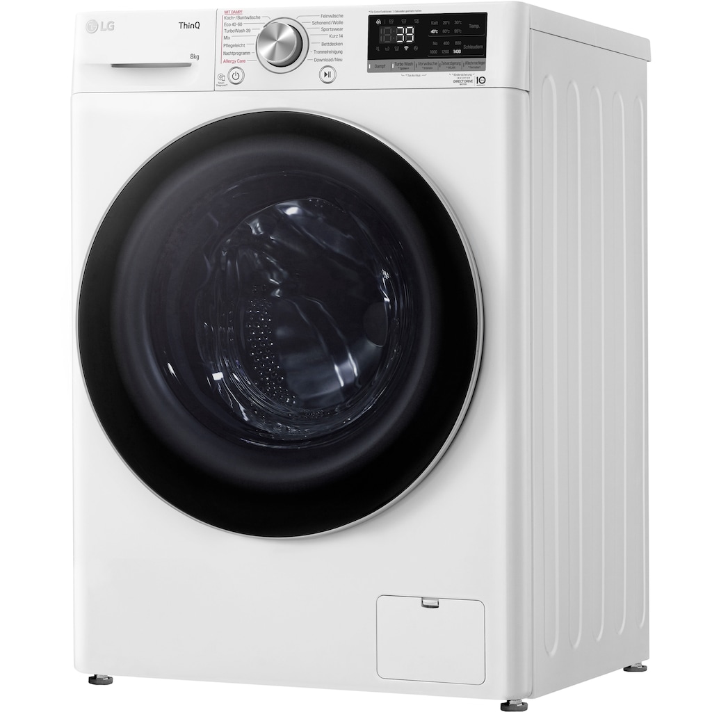 LG Waschmaschine »F4WV708P1E«, Serie 7, F4WV708P1E, 8 kg, 1400 U/min