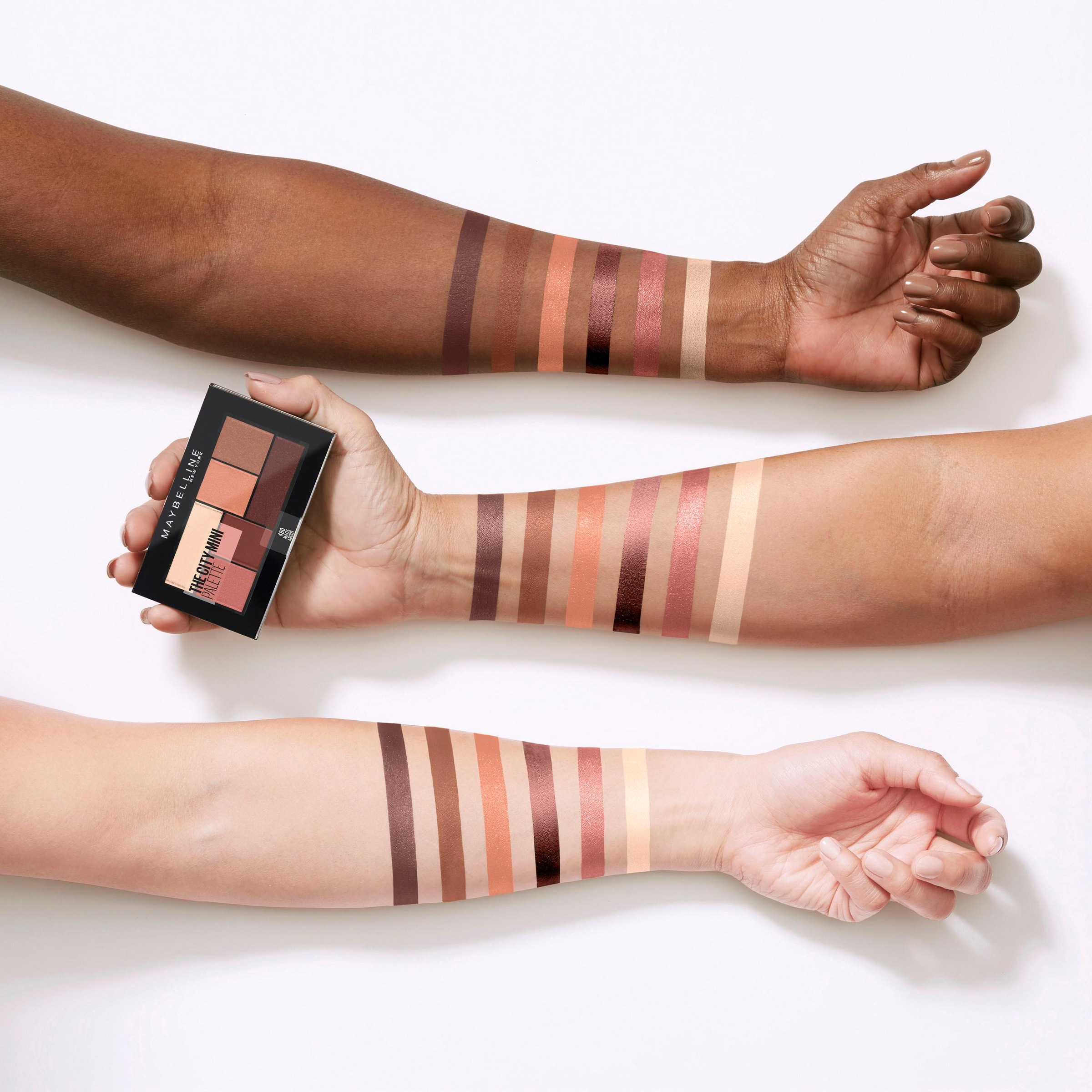 MAYBELLINE NEW YORK Lidschatten-Palette »The City Mini«, mit verschiedenen Nuancen