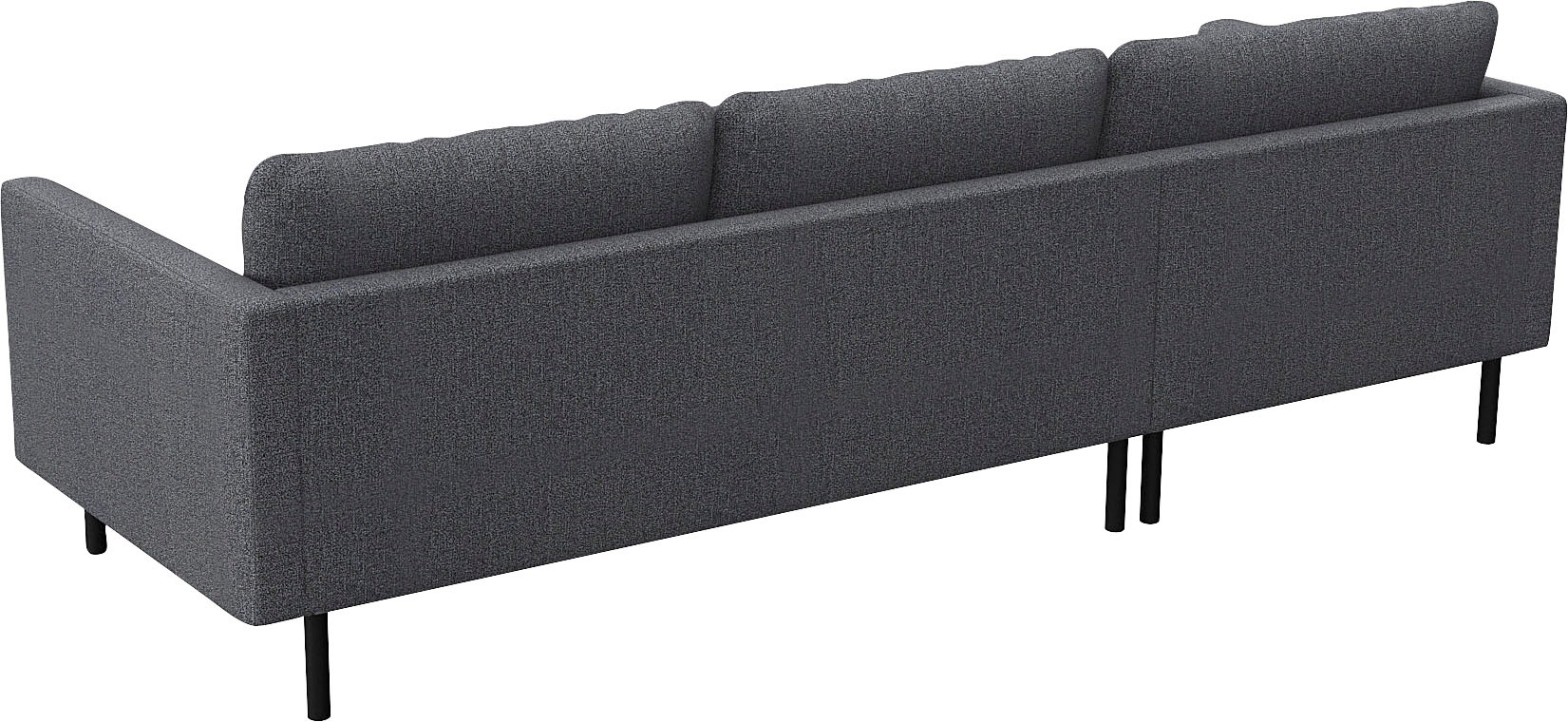 FLEXLUX Ecksofa »Bolzano, elegant und bequem, L-Form«, Sitzaufbau mit Kaltschaum & Stahl-Wellen, loose Sitz -& Rückenkissen