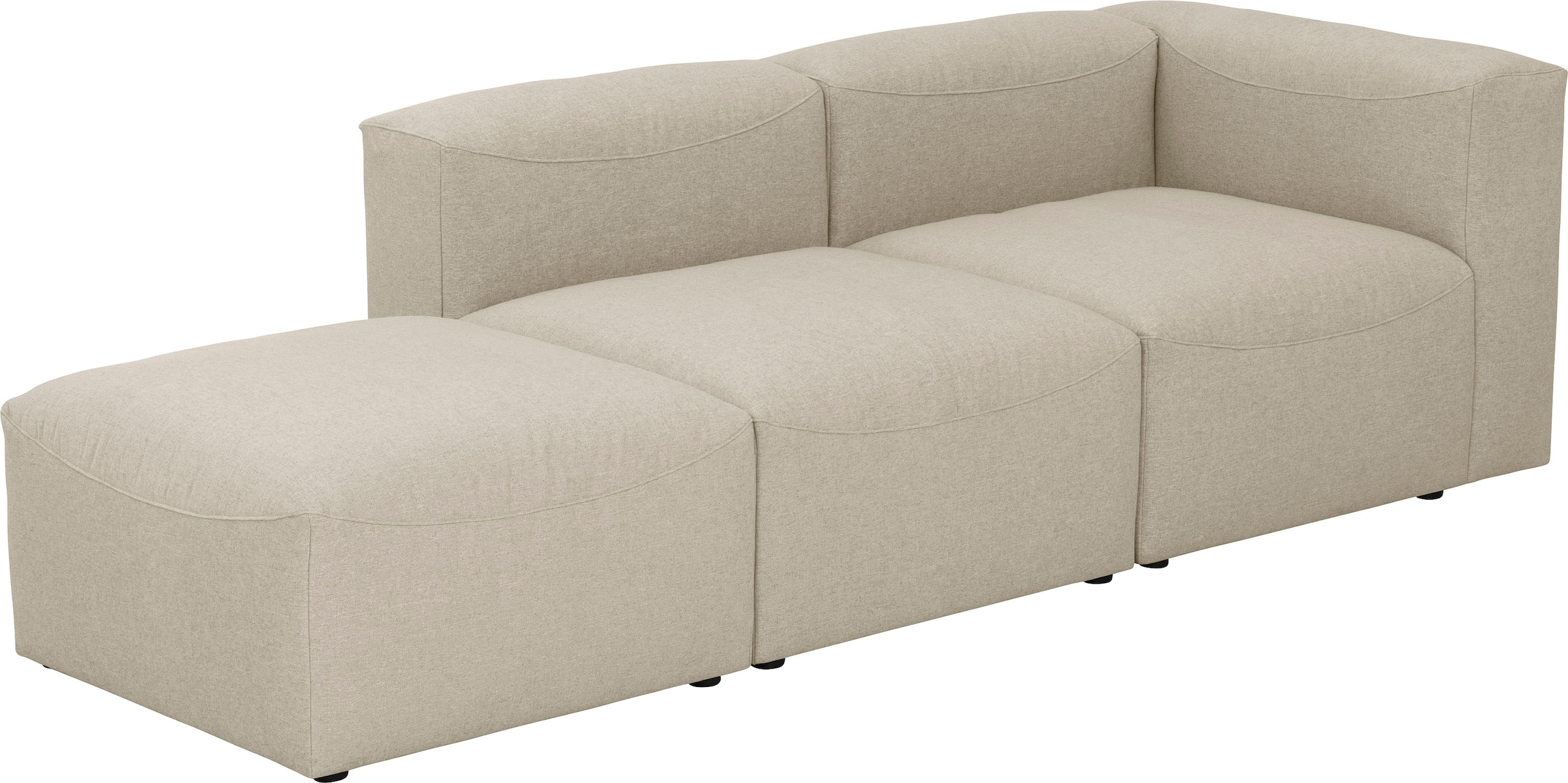 Max Winzer® 2-Sitzer »Lena«, (Spar-Set, 3 St.), Sofa-Set 06 aus 3 Sitz-Elementen, individuell kombinierbar