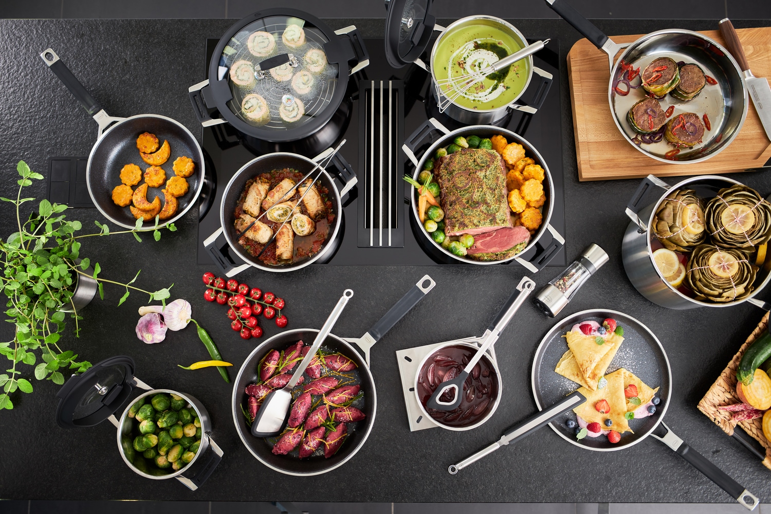 RÖSLE Kochtopf »SILENCE PRO« Edelstahl 18/10