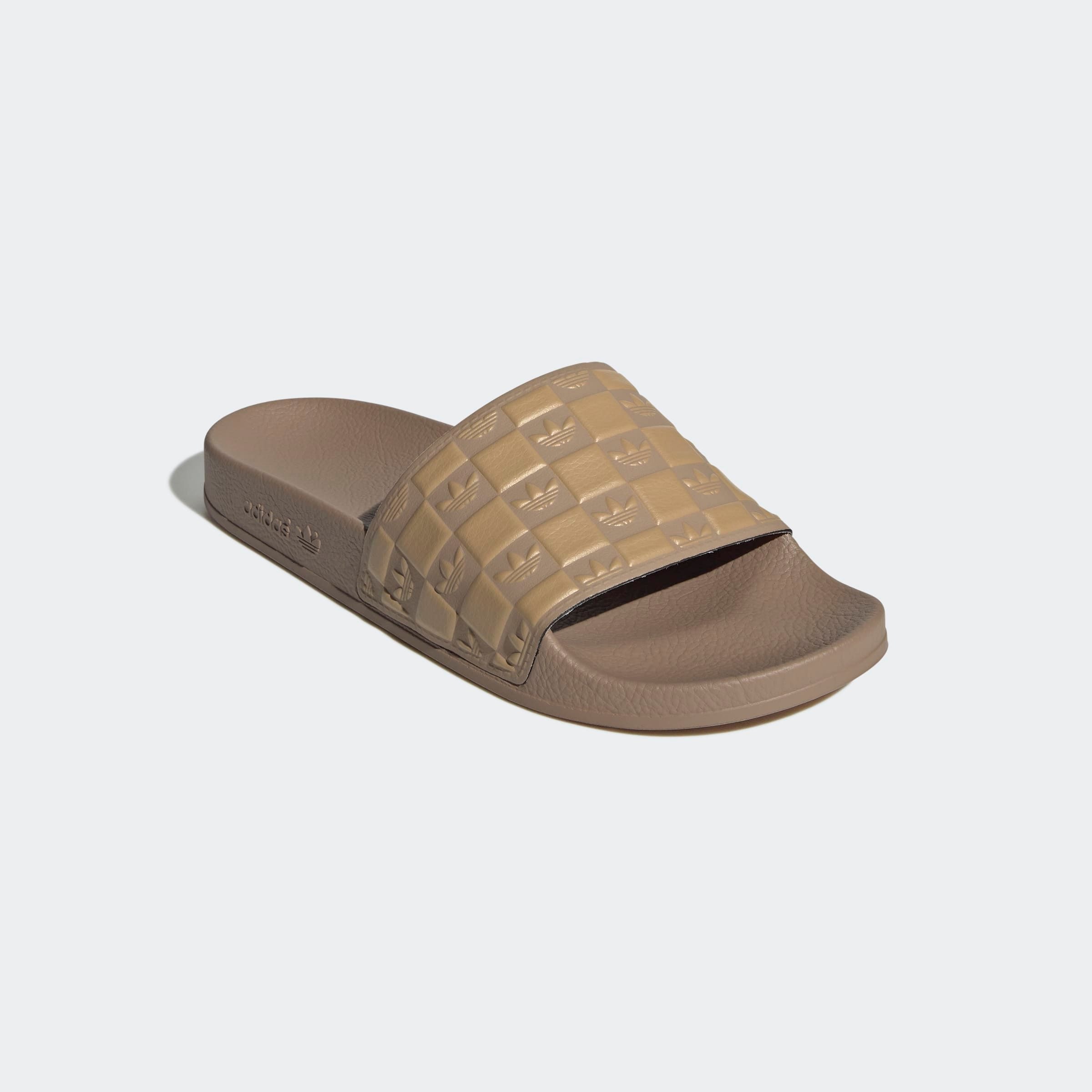 adidas Originals, Herren, Badesandale »ADILETTE« Badelatschen, Cardboard / Golden Beige / Cardboard, 47, Cardboard / Golden Beige / Cardboard, Eine 