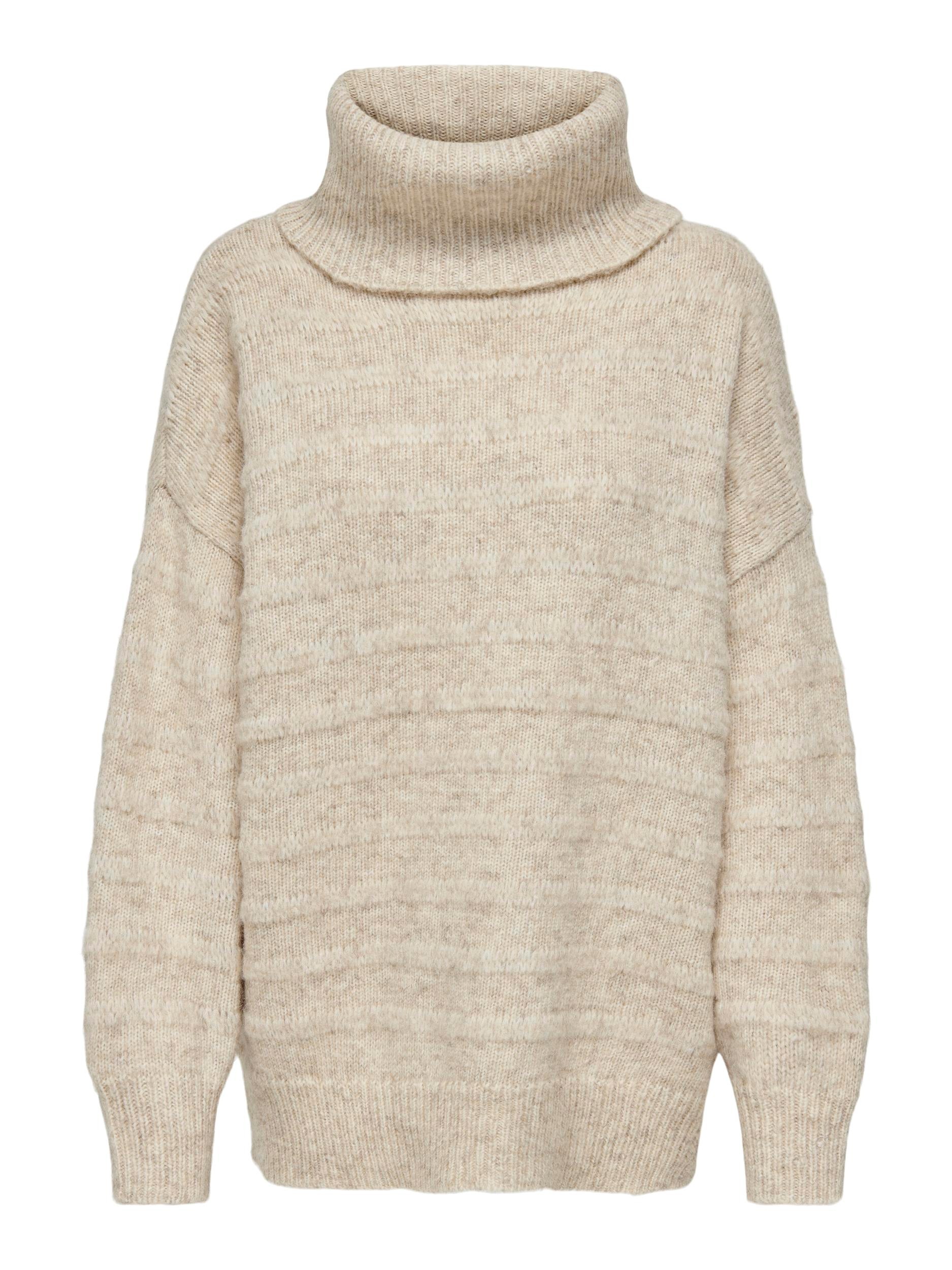 ONLY Rollkragenpullover »ONLCELINA LIFE LS LOOSE ROLLNECK CC KNT«