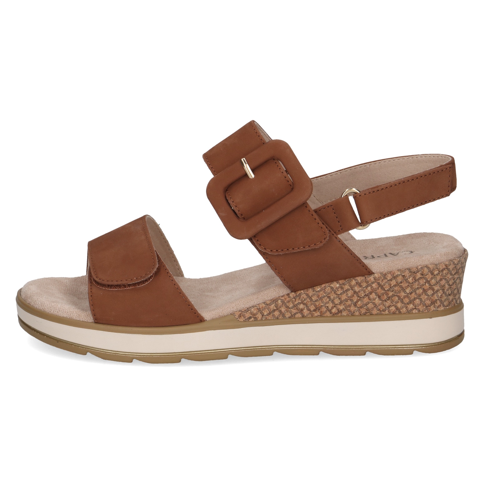 Caprice Keilsandalette  , Sommerschuh, Riemchensandale in bequemer Weite
