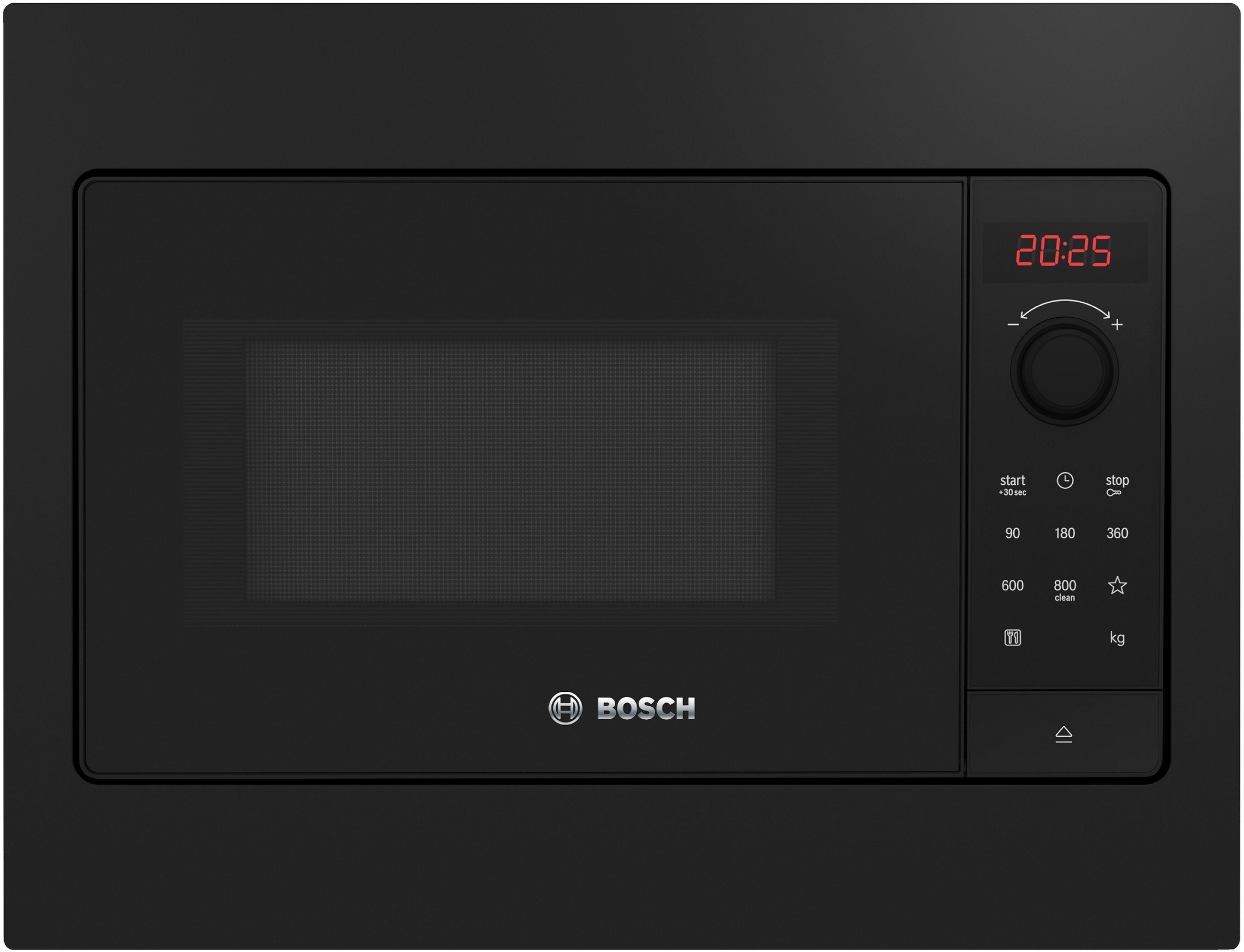 BOSCH Einbau-Mikrowelle "BFL523MB4" Mikrowelle 1270 W 38 cm hohe, 50 cm breite Einbau-Mikrowelle mit 7 Automatikprogrammen