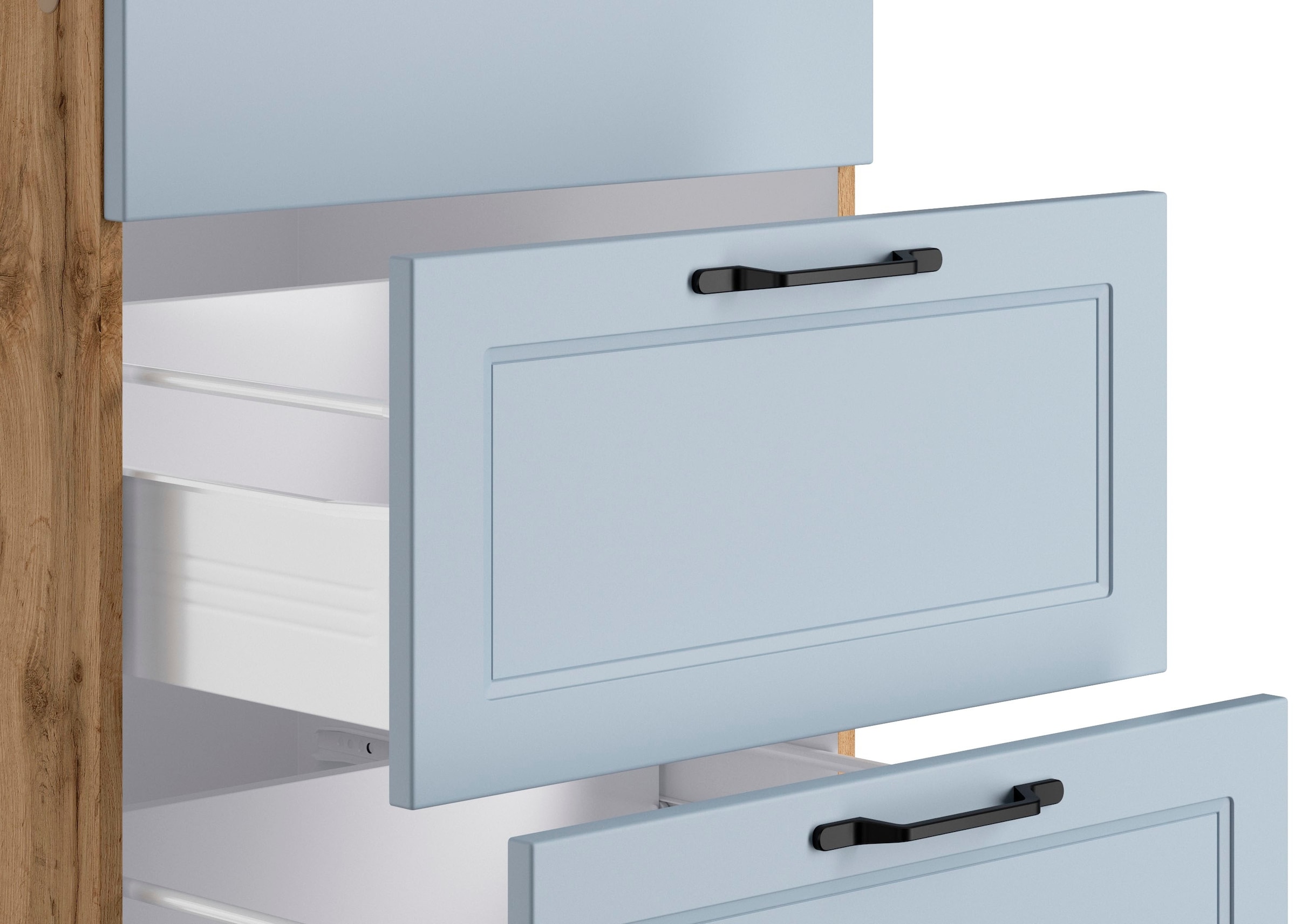 KOCHSTATION Winkelküche »KS-Lana« Stellbreite 240/360 cm, wahlweise mit E-Geräten