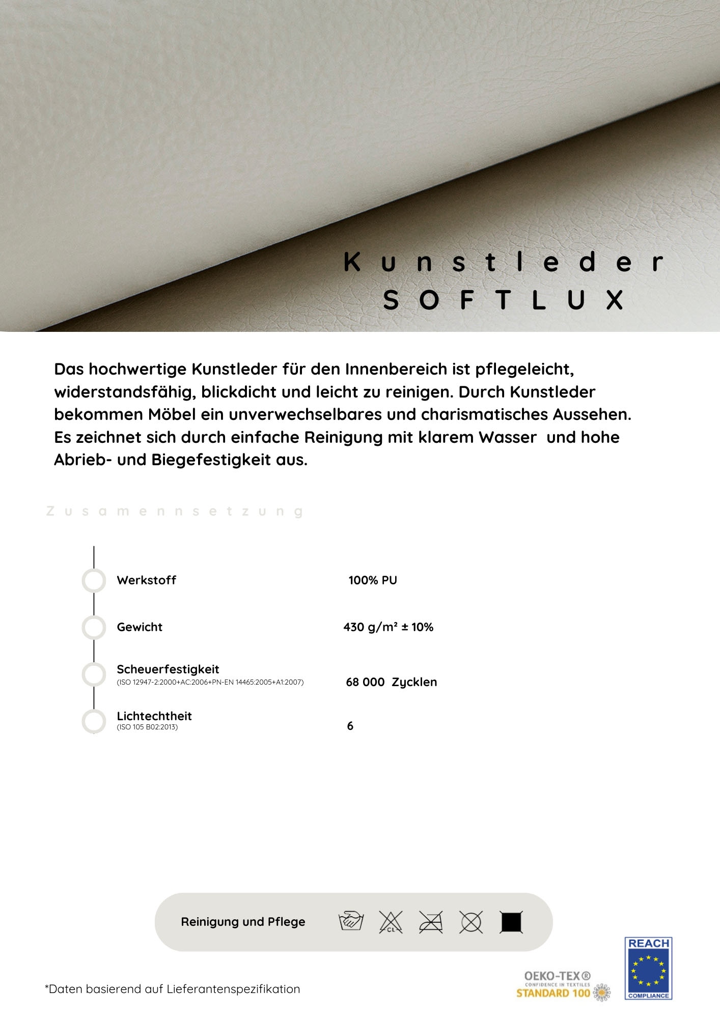 COLLECTION AB Ecksofa »Rada L-Form«, inklusive Hocker, Bettfunktion und Federkern