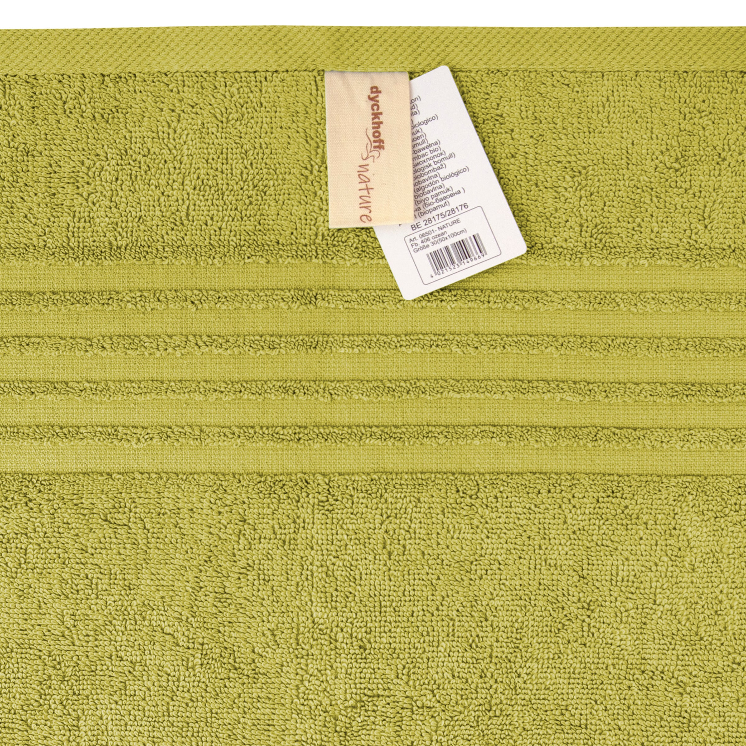 Dyckhoff Handtuch Set »Nature«, Set, 6 tlg., Frottier, 6er Set: 4x Handtücher, je 50 x 100 cm & 2x Badetuch 70 x 140 cm