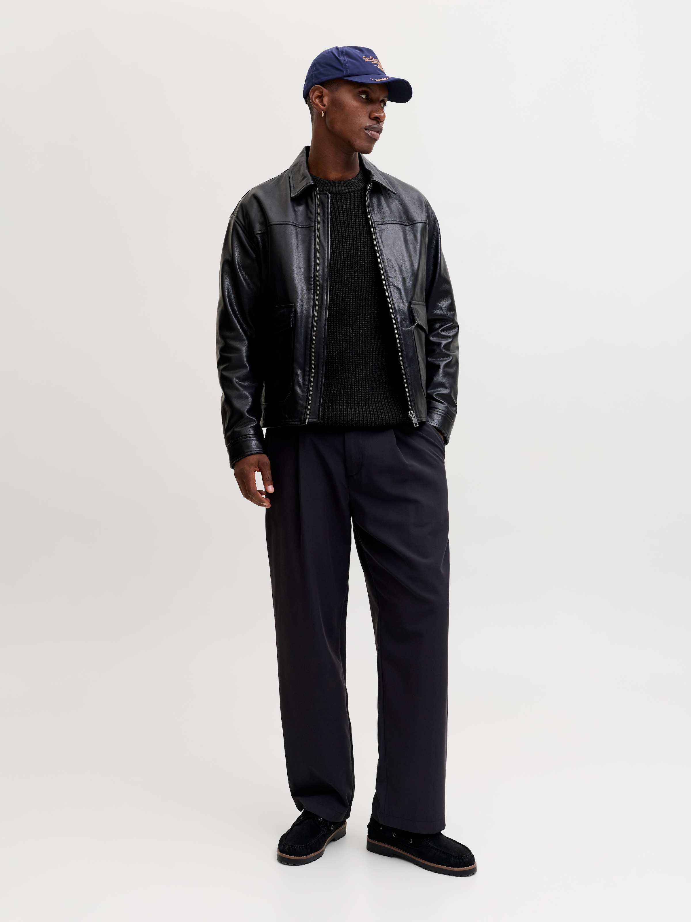 Jack & Jones Strickpullover »JORBLEECKER KNIT CREW NECK BF«