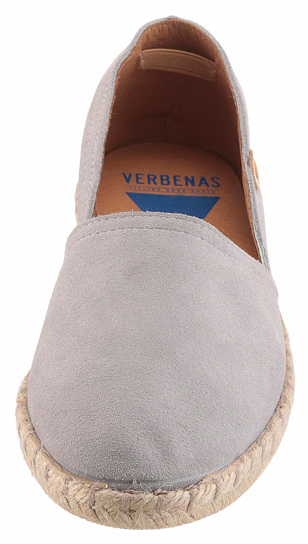 VERBENAS Espadrille, Schlupfschuh, Sommerschuh, Loafer mit typischem Jute-Rahmen