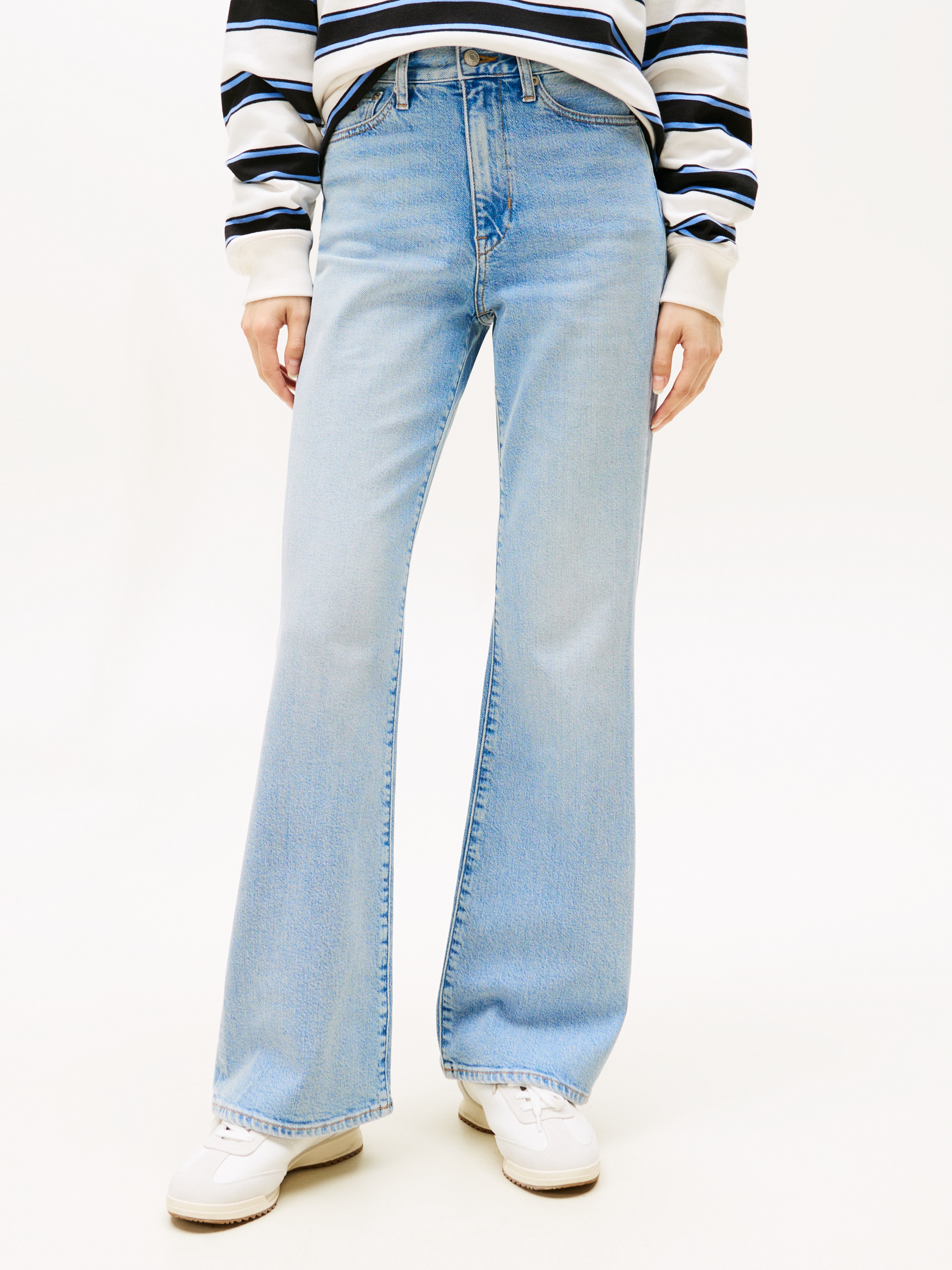 Tommy Jeans Bootcut-Jeans »BELLA HGH FLR« in ausgestellter Form