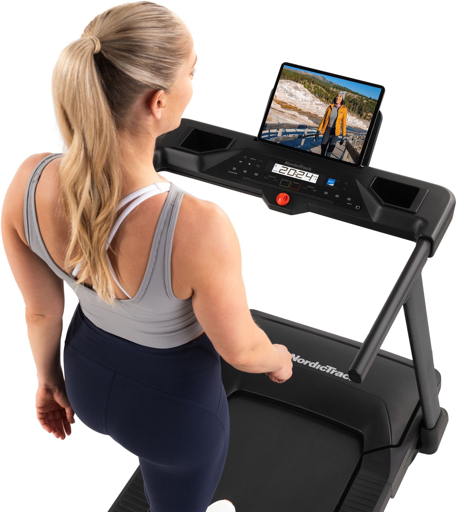 NordicTrack Laufband »NordicTrack T 5 S«, (Laufband zum Laufen und Gehen), bis max. 16 km/h, klappbar