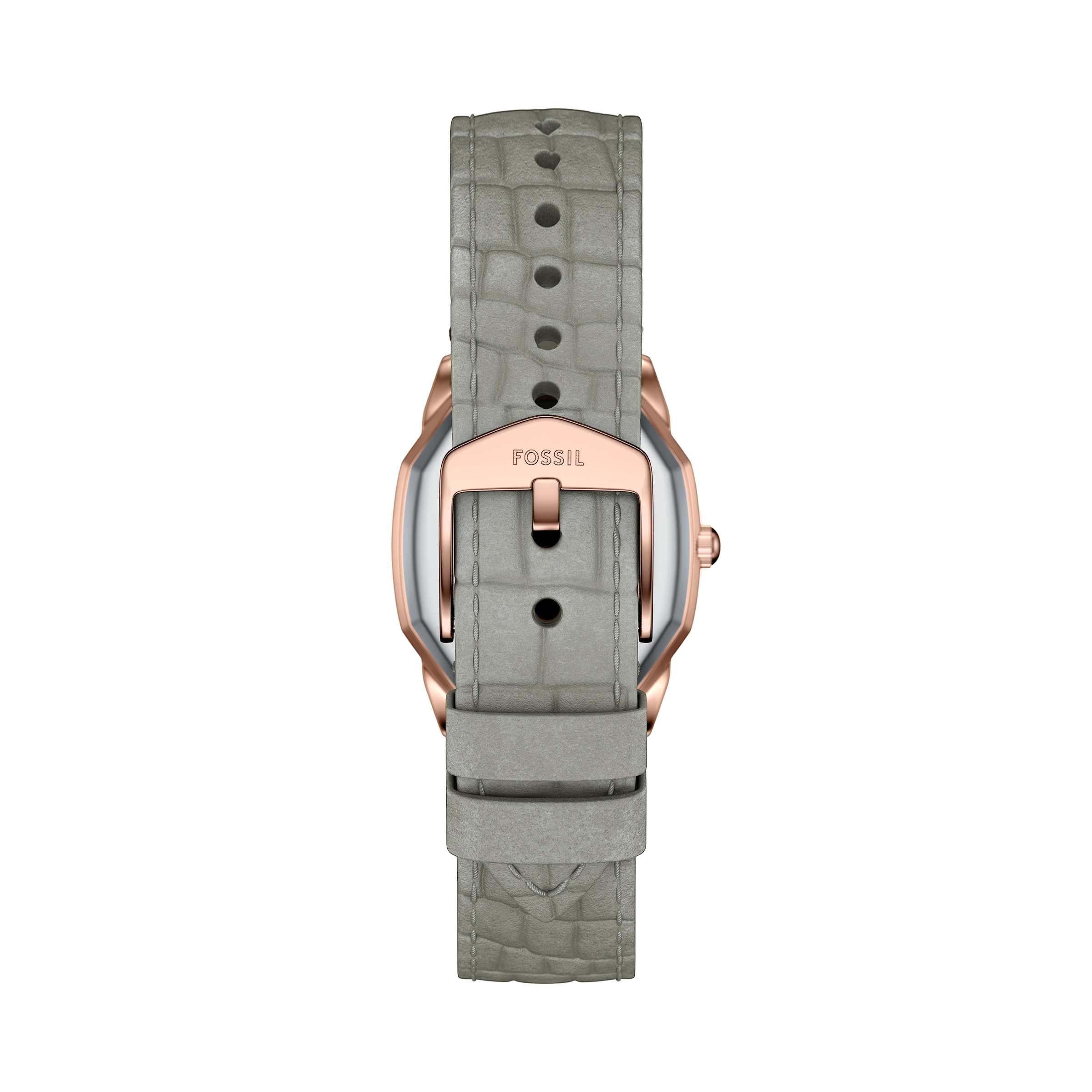 Fossil Quarzuhr »Harlow« Armbanduhr, Damenuhr, Lederarmband, analog