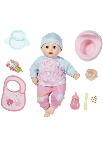 Baby Annabell Babypuppe »Annabell Fütterspaß, 43 cm«, mit Schlafaugen und Sound kaufen