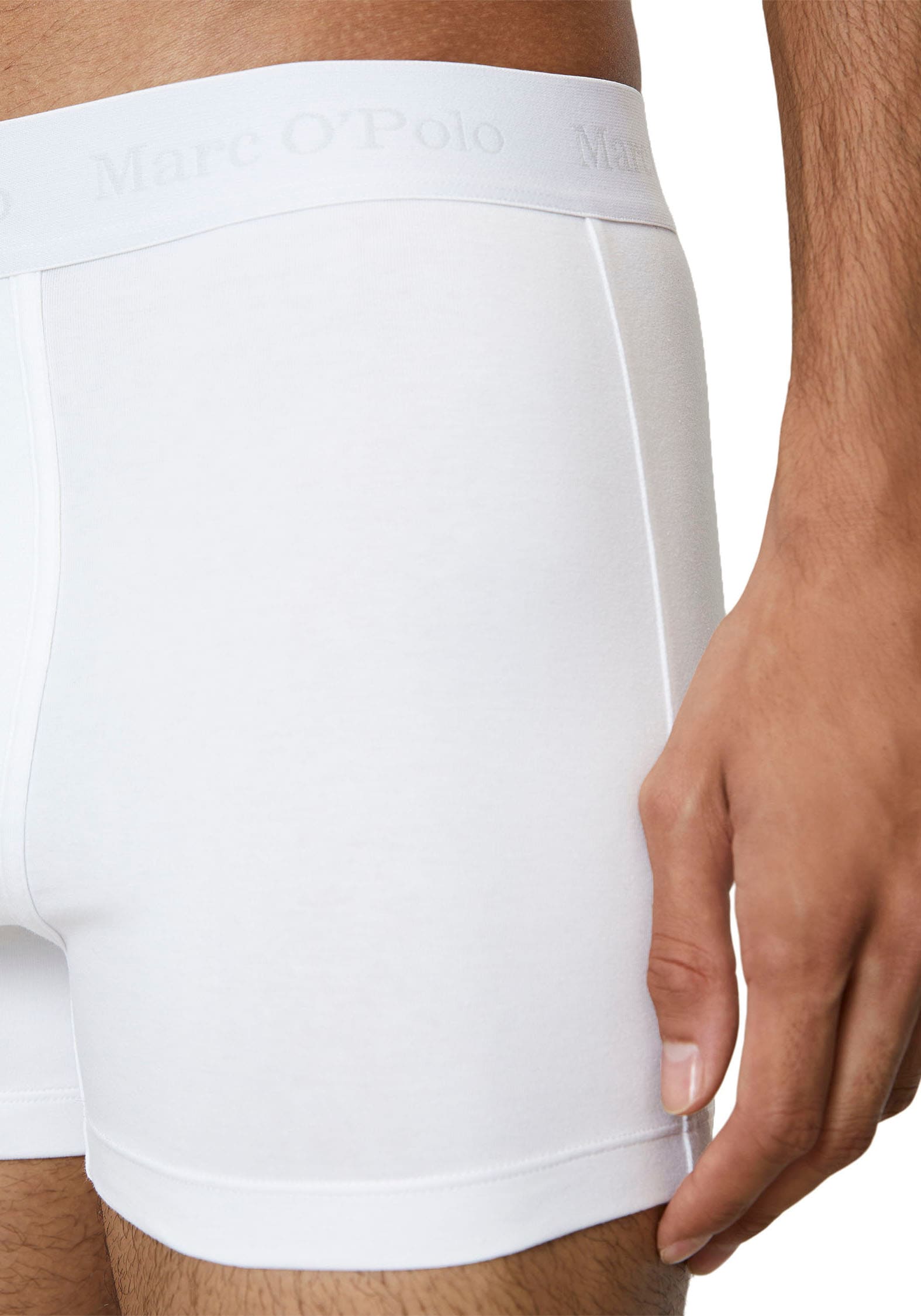 Marc O'Polo Boxer, (3er Pack), mit diskretem Logobund