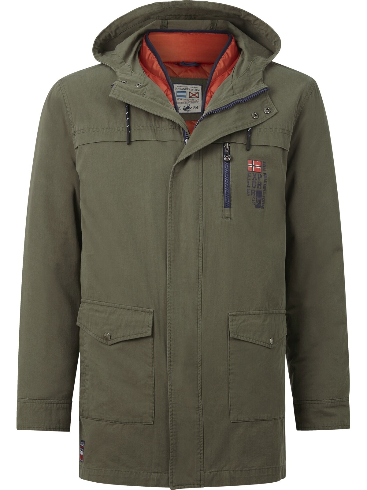 Jan Vanderstorm Parka »Jacke BORGAR«