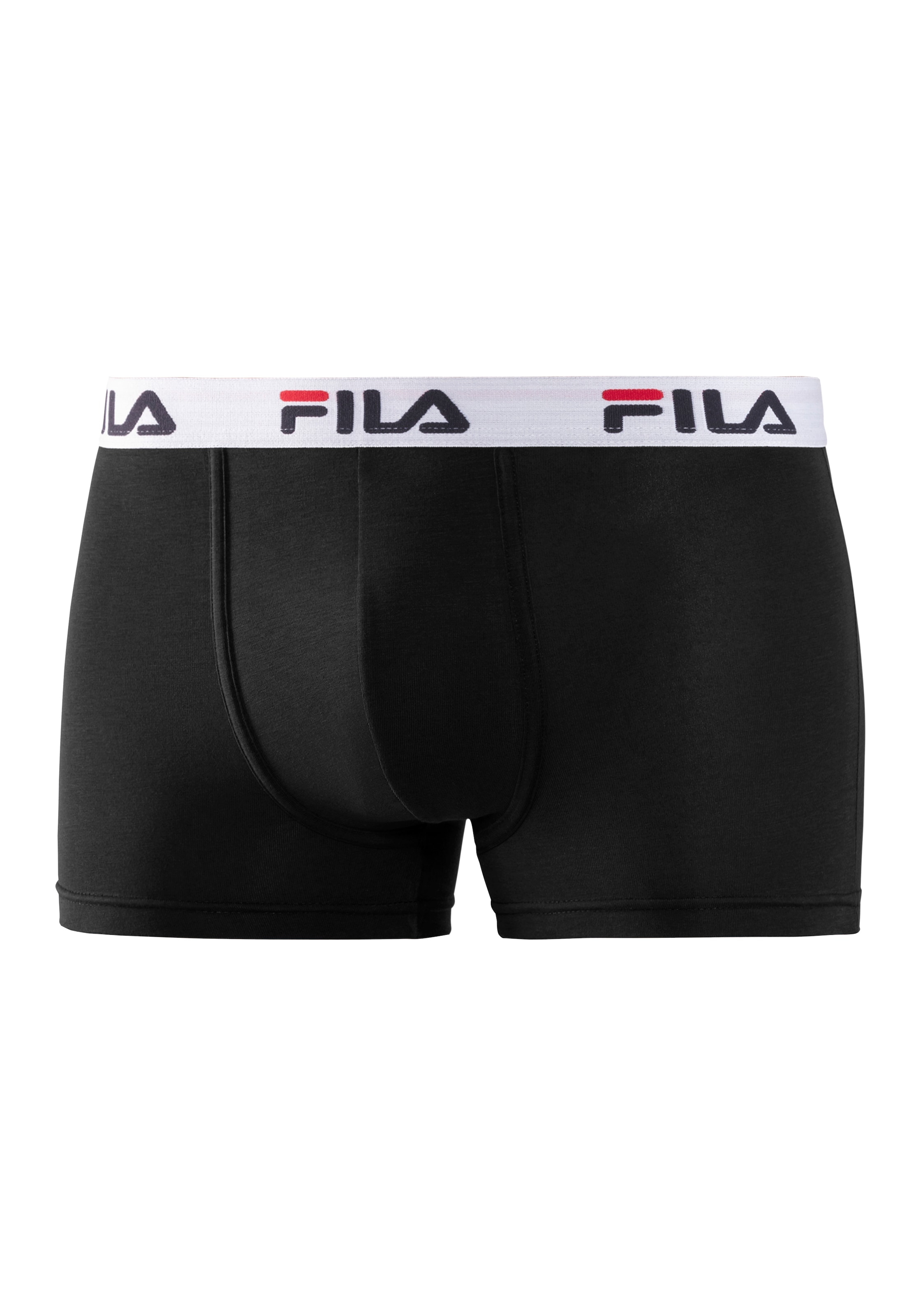 Fila Boxer, (Packung, 3 St.), mit Logo Schriftzug im Bund