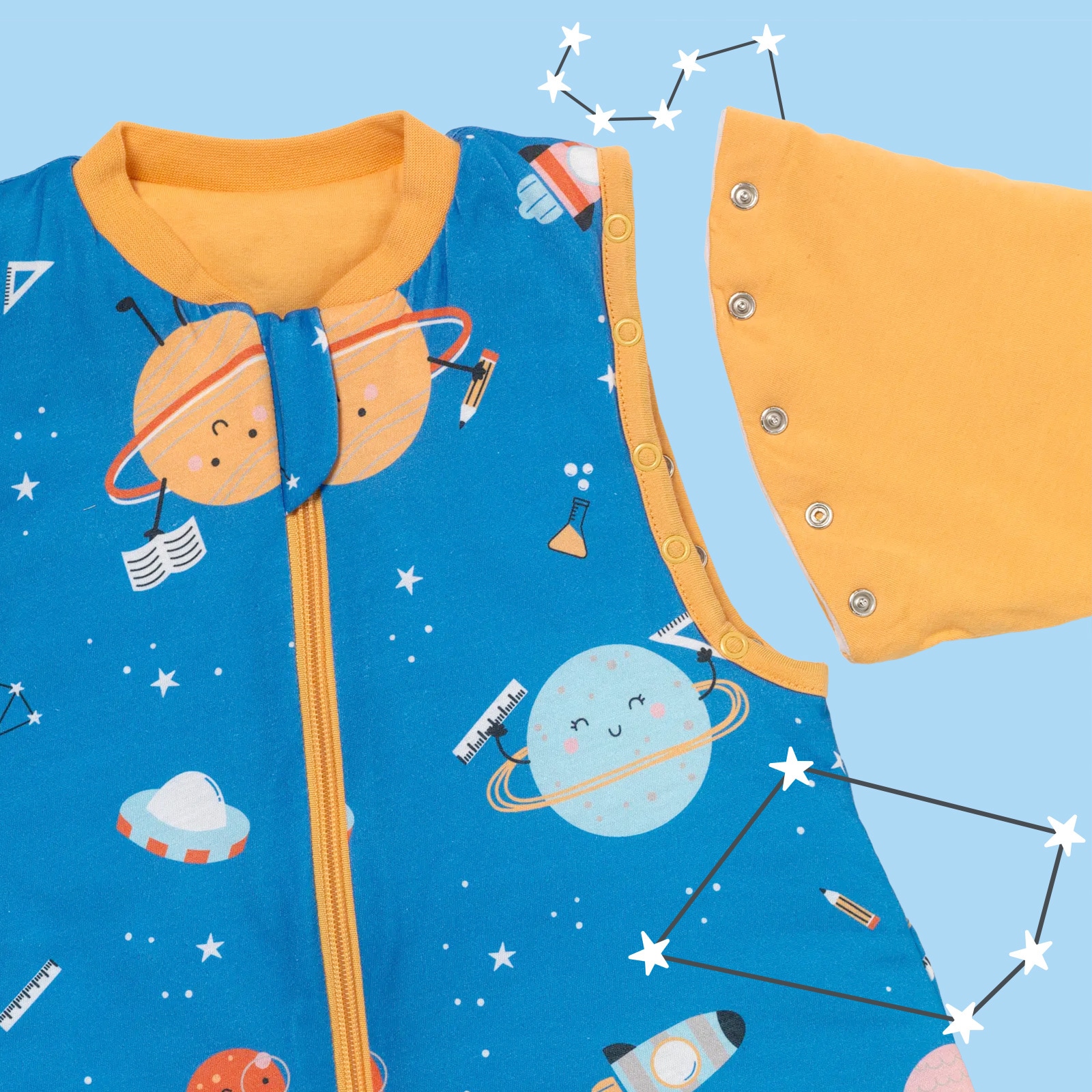 Schlummersack Babyschlafsack »Schlafsack ohne Füßen 1.0 Tog«