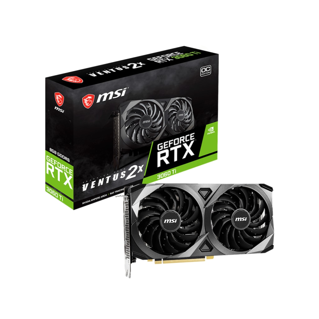 MSI Grafikkarte »GeForce RTX 3060 VENTUS 2X OC«, 8 GB, GDDR6