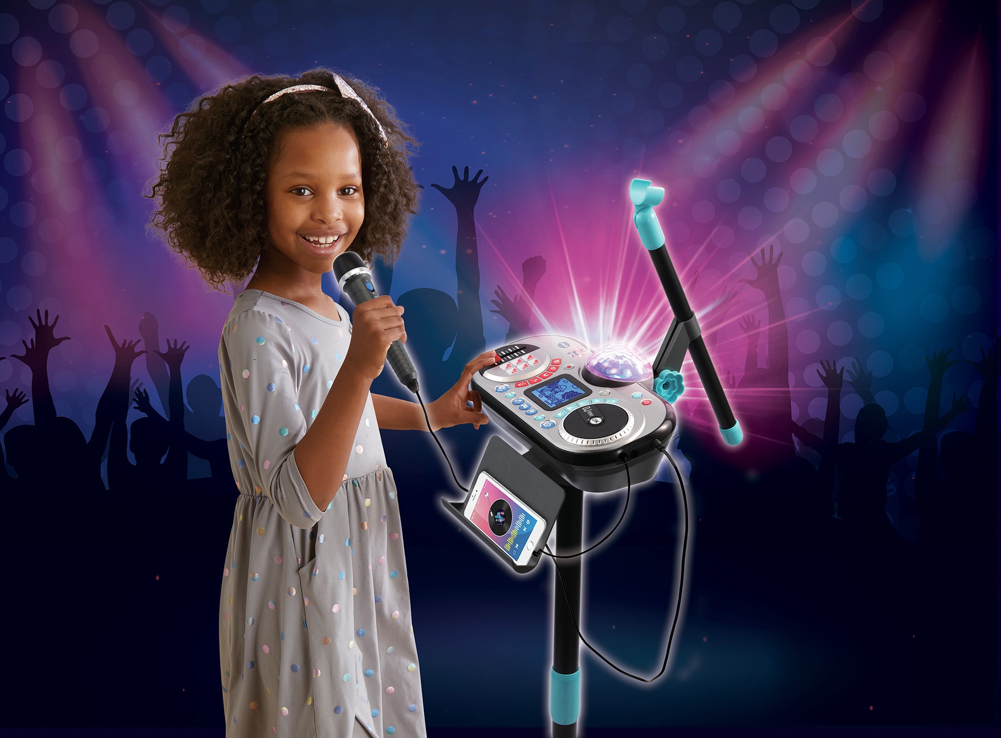 Vtech® Mikrofon »Kiditronics, Kidi Super Star DJ Studio, black«