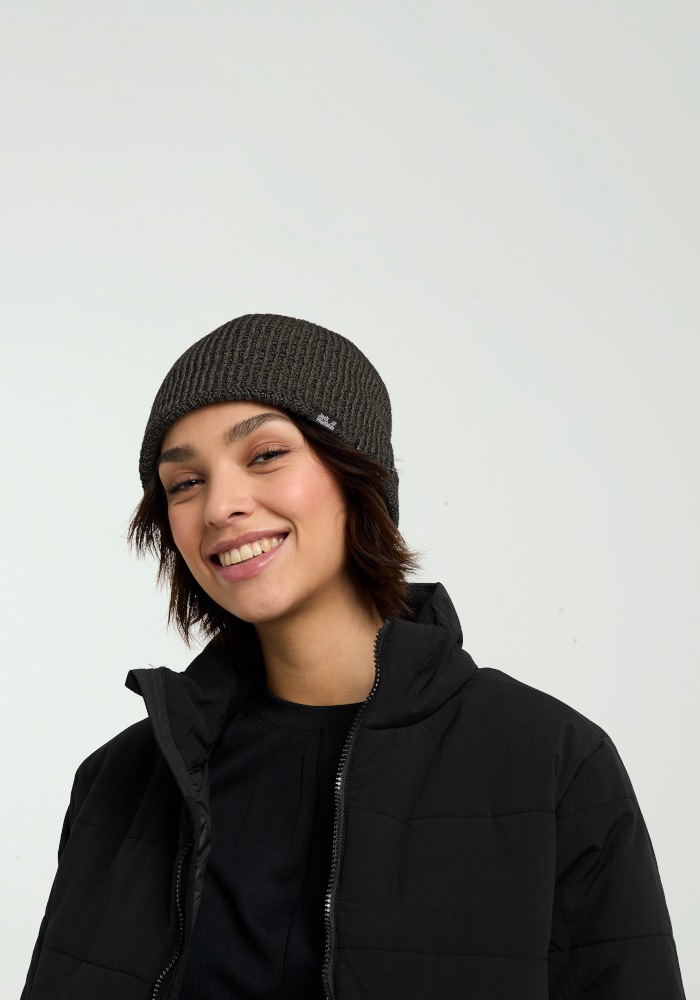 Jack Wolfskin Beanie »FELDBERG BEANIE« Beanie, winddicht, wärmend
