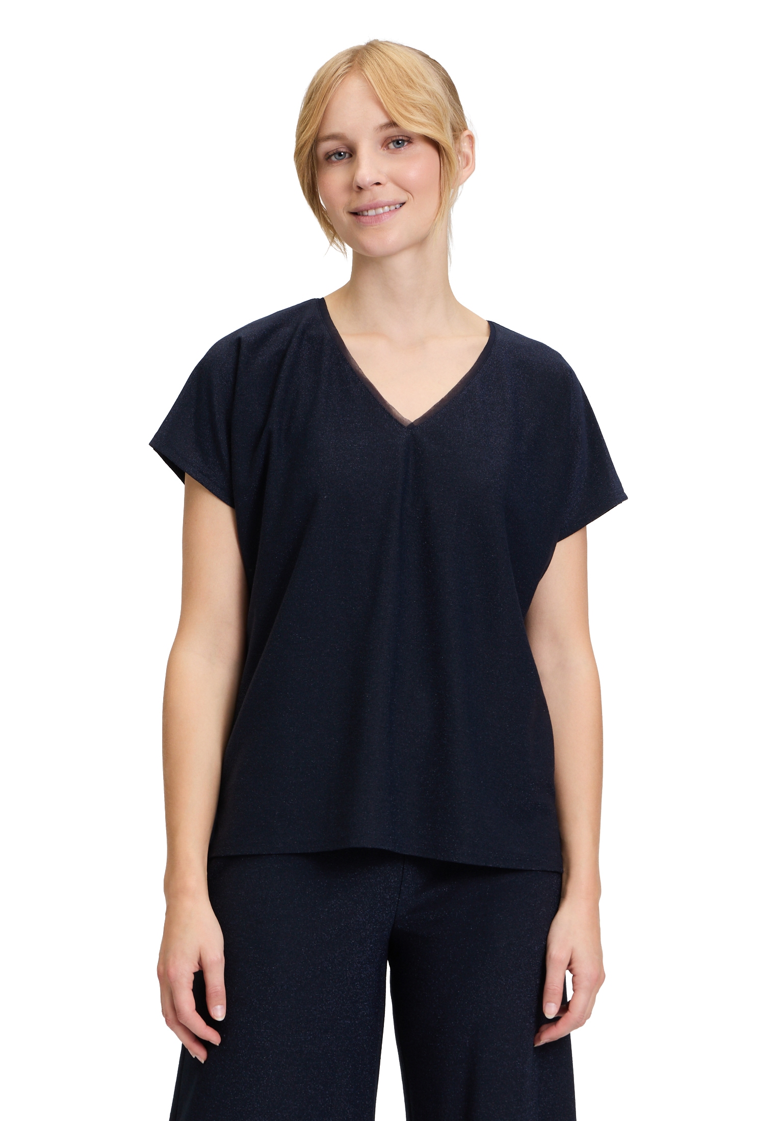 Vera Mont Klassische Bluse »Blusenshirt mit V-Ausschnitt«