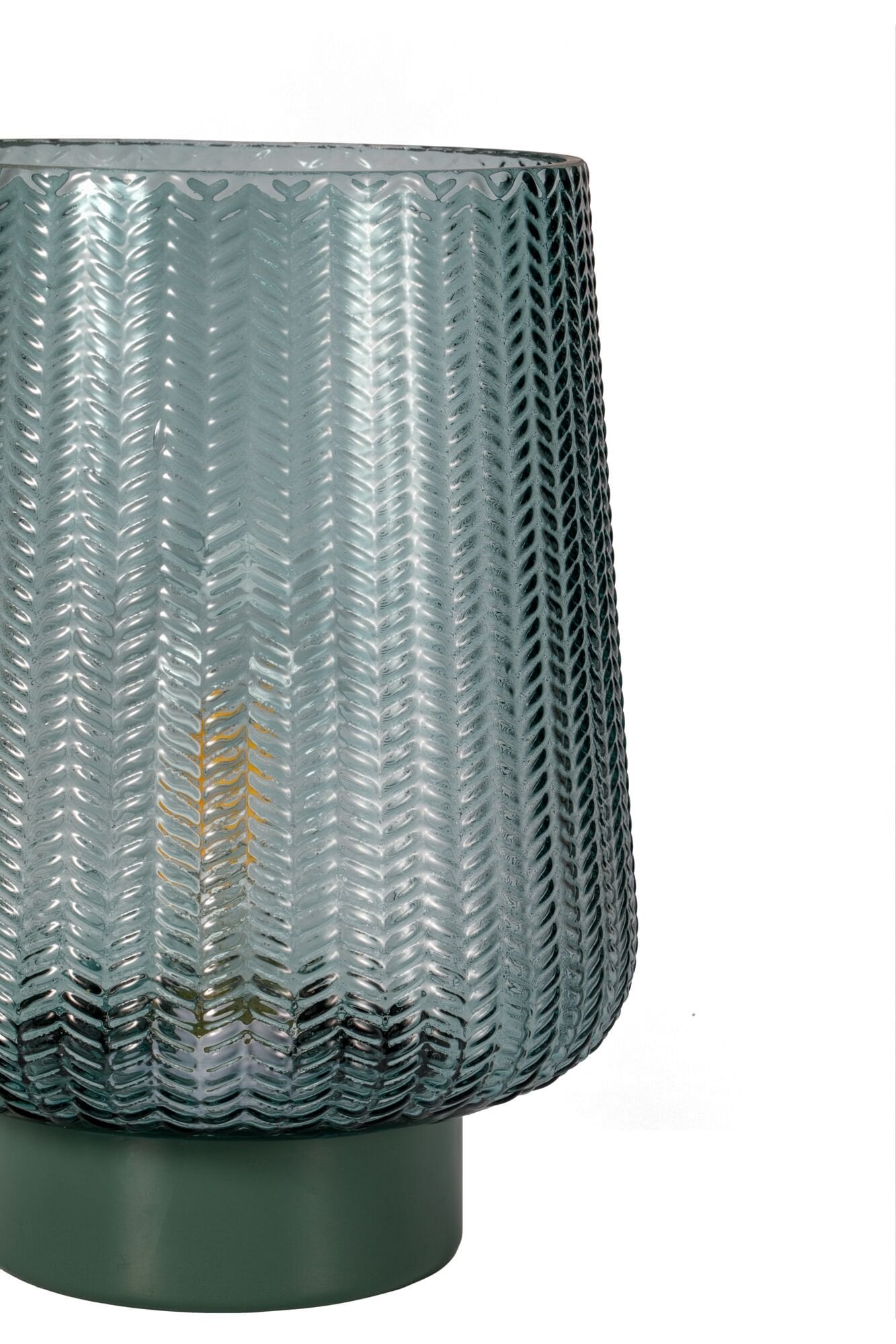 Pauleen LED Tischleuchte »Pretty Glamour mobile Türkis Glas/Metall«, 1 flammig, Leuchtmittel E27 | Leuchtmittel wechselbar, E27, Timer Batterie