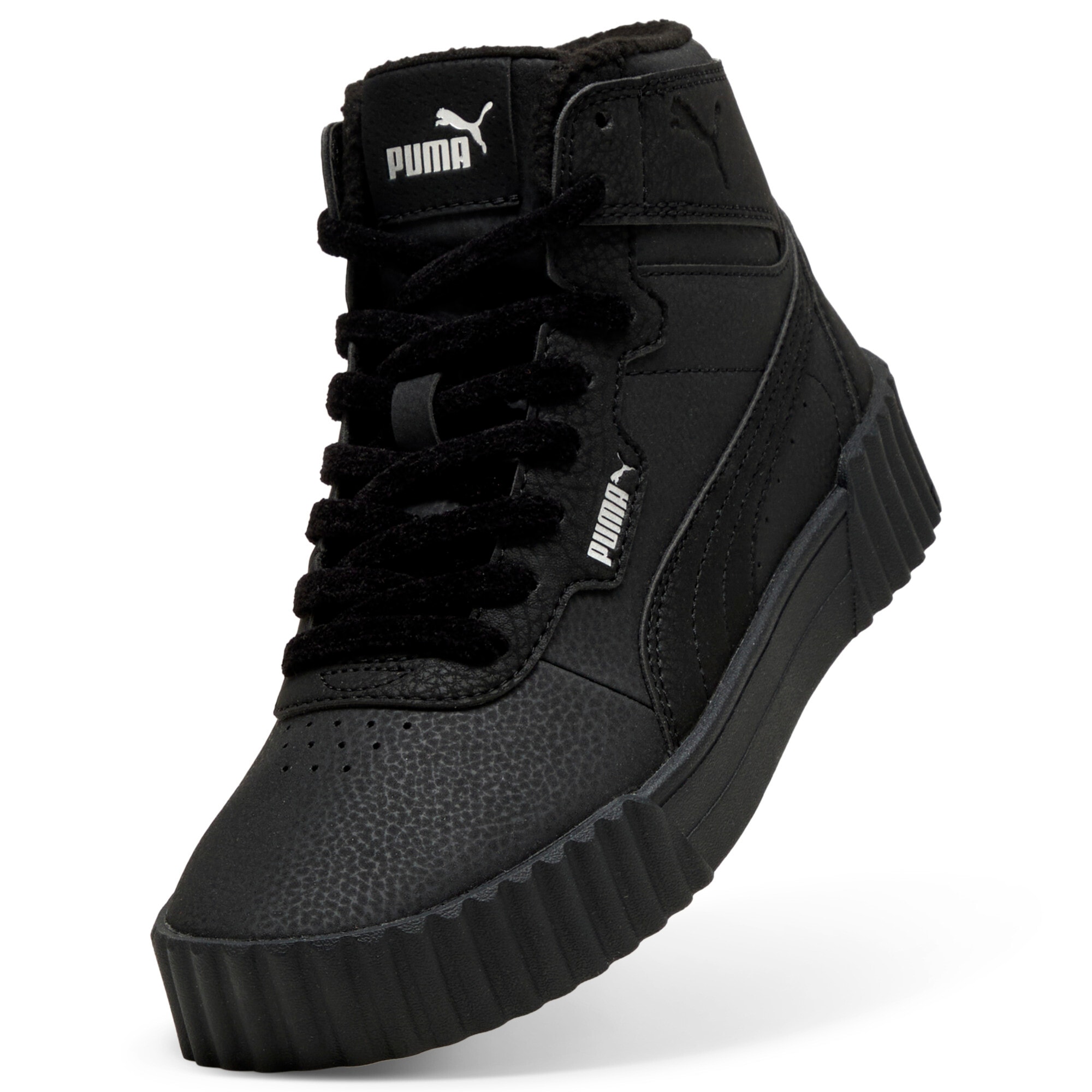 PUMA Sneaker »CARINA 3.0 MID WTR«  mit Schnürverschluss, atmungsaktives Textil-Innenmaterial