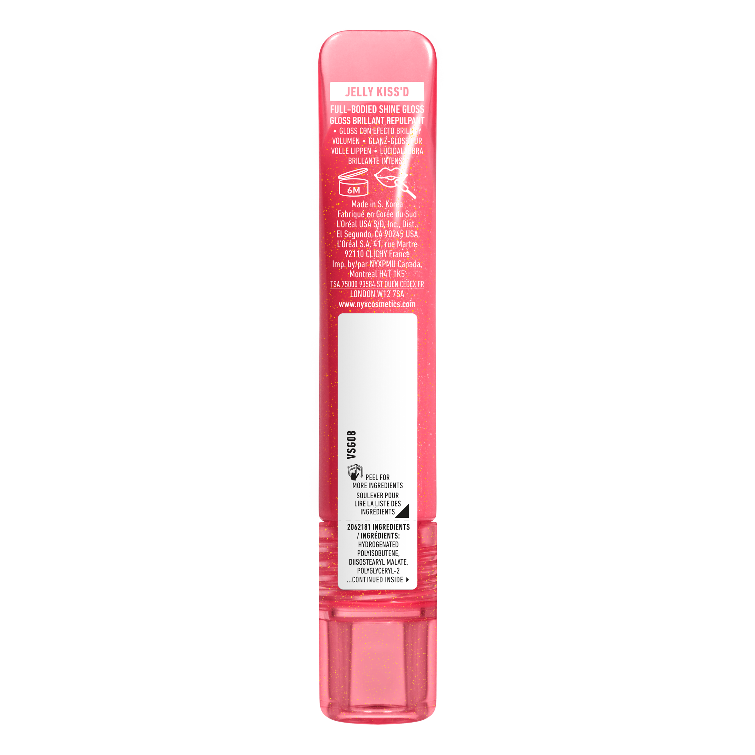 NYX Lipgloss »NYX Professional Makeup Jelly Job Lip Gloss«