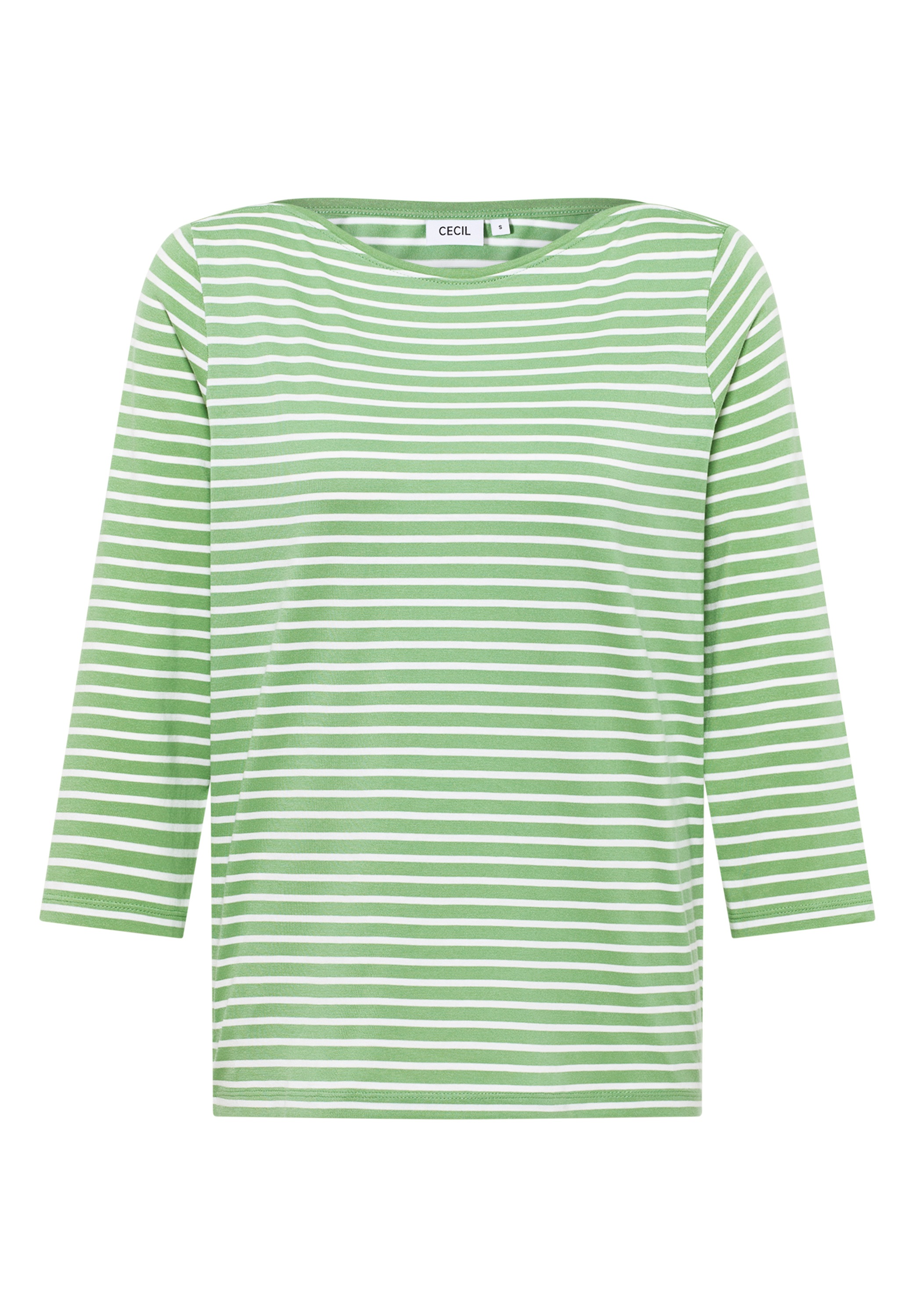 Cecil 3/4-Arm-Shirt, mit Streifen Muster