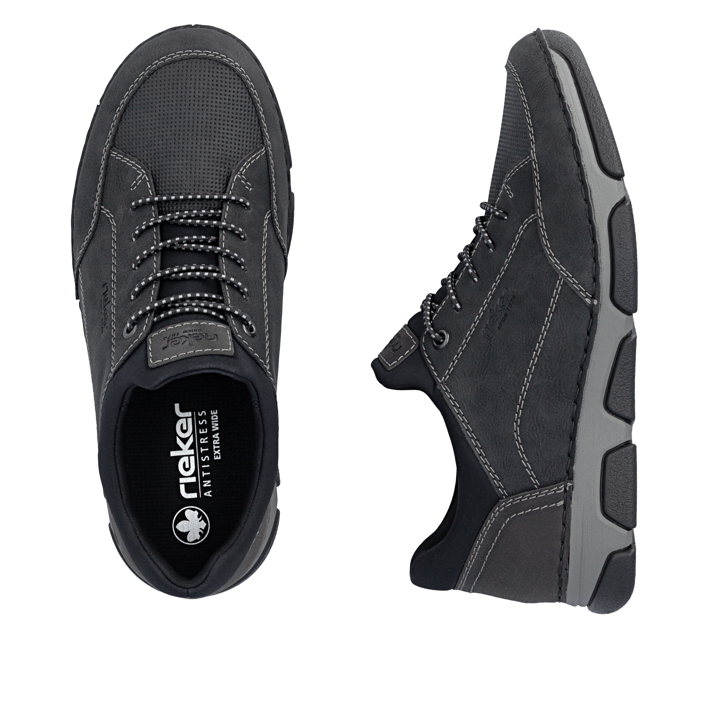 Rieker Slip-On Sneaker  Schlupfschuh, Halbschuh, Slipper mit Gummizug